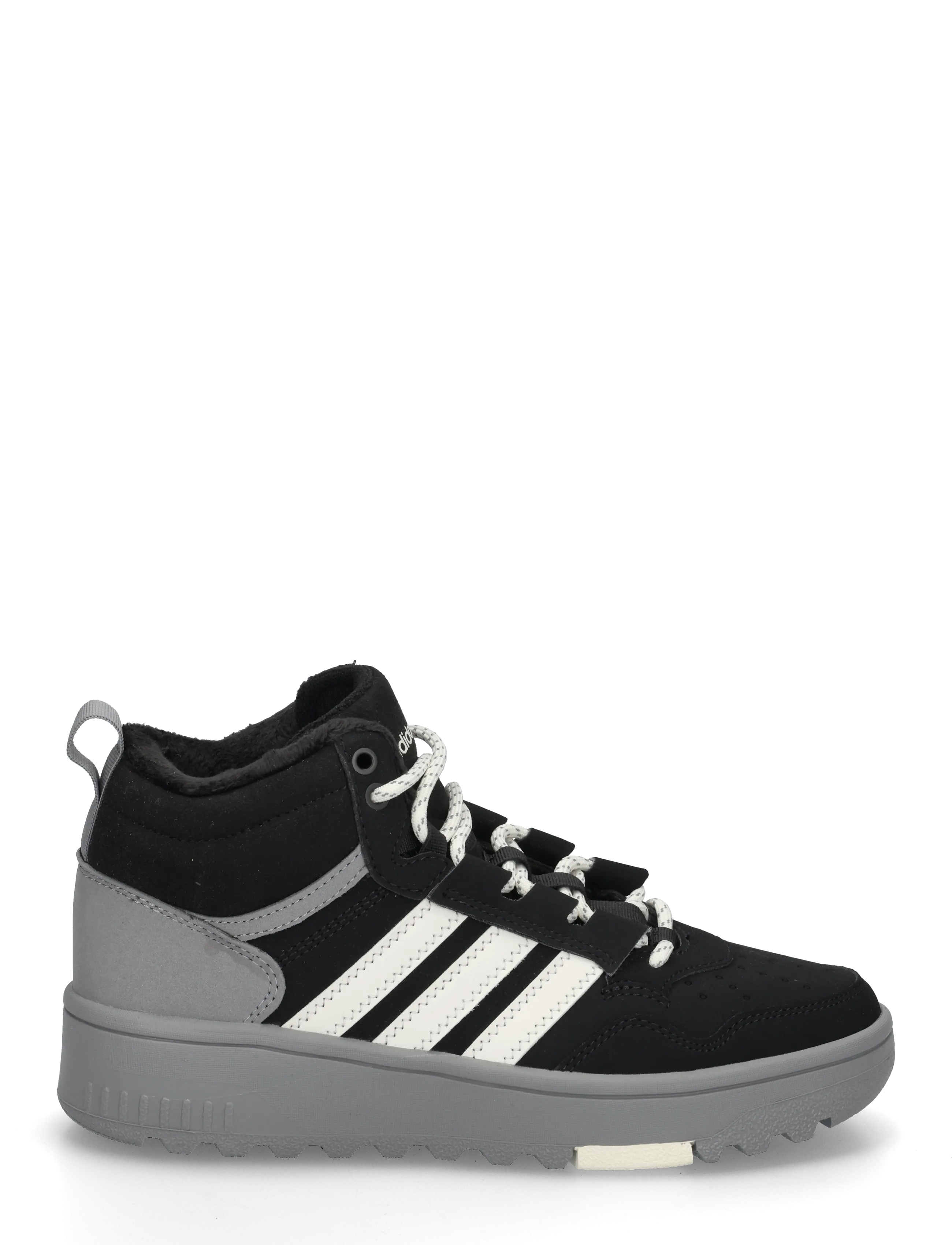 adidas Sportswear - HOOPS 4.0 MID WINTERIZED J - høje sneakers - cblack/grethr/owhite - 2