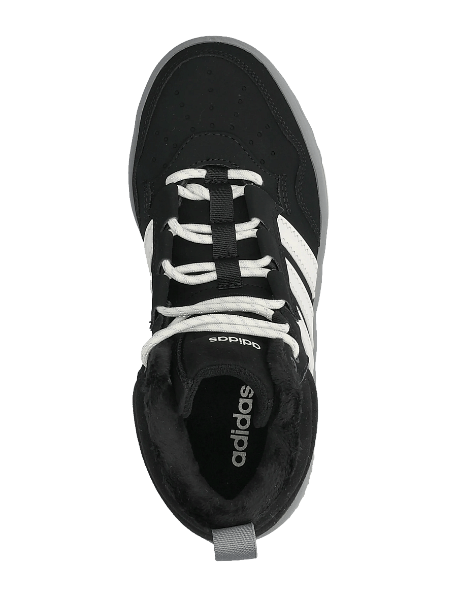 adidas Sportswear - HOOPS 4.0 MID WINTERIZED J - høje sneakers - cblack/grethr/owhite - 3