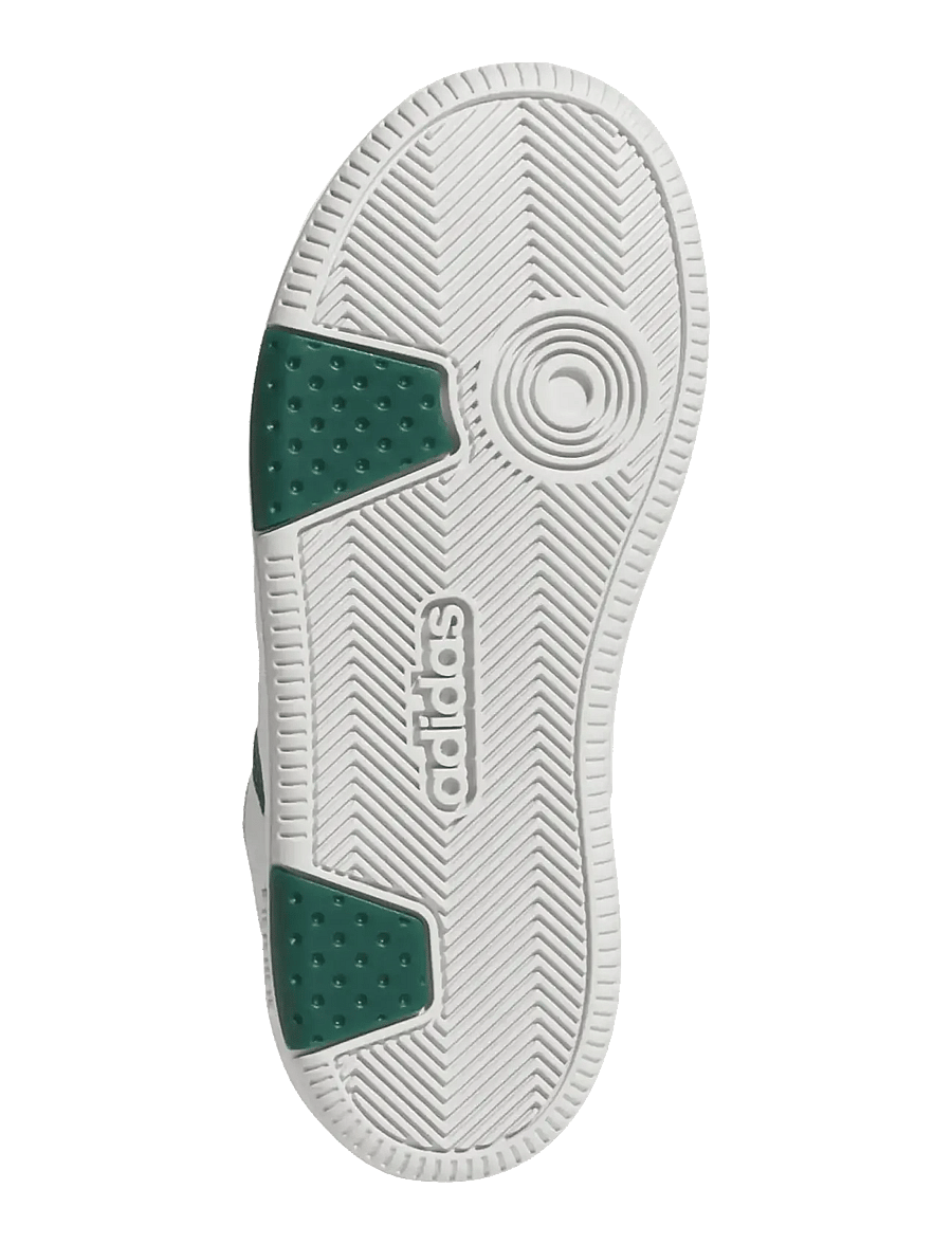 adidas Sportswear - HOOPS CLASSIC EL C - lave sneakers - ftwwht/cgreen/greone - 5