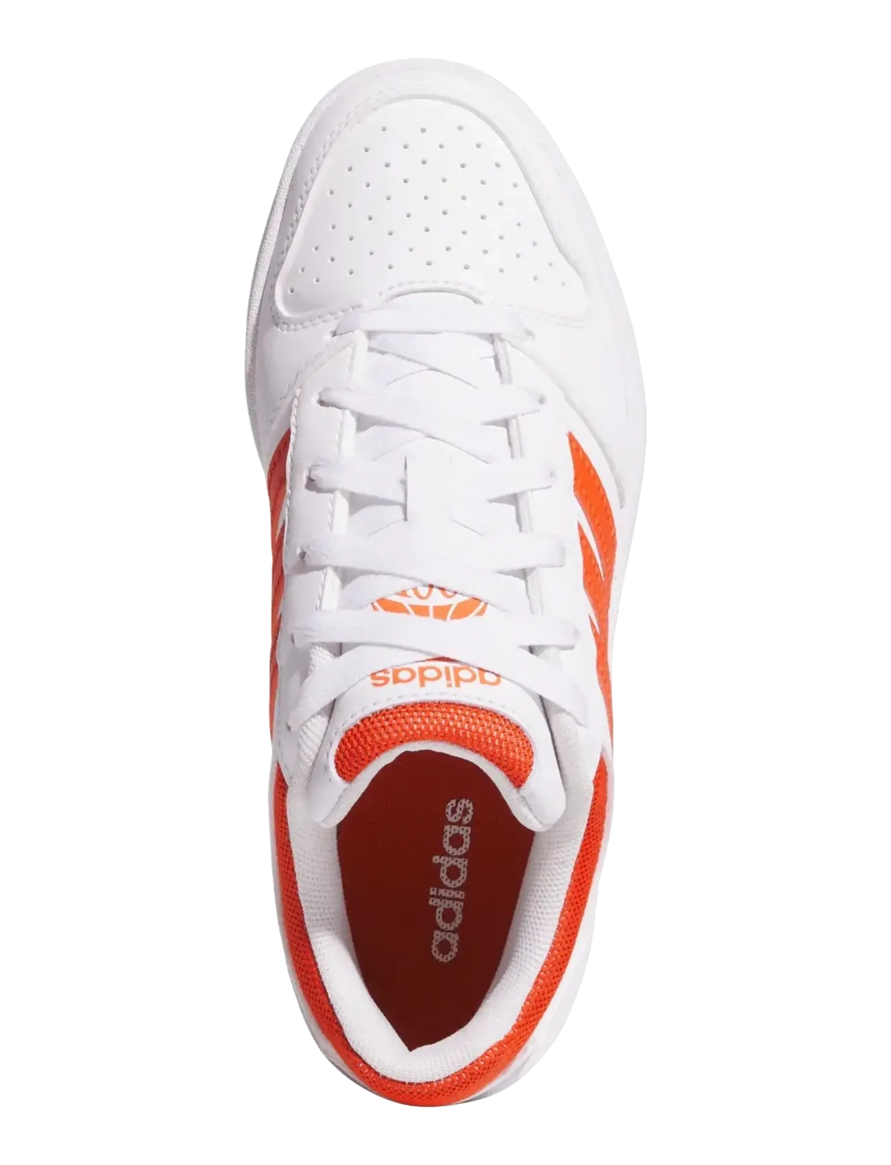 adidas Sportswear - HOOPS CLASSIC J - niedriger schnitt - ftwwht/corang/ambgum - 4