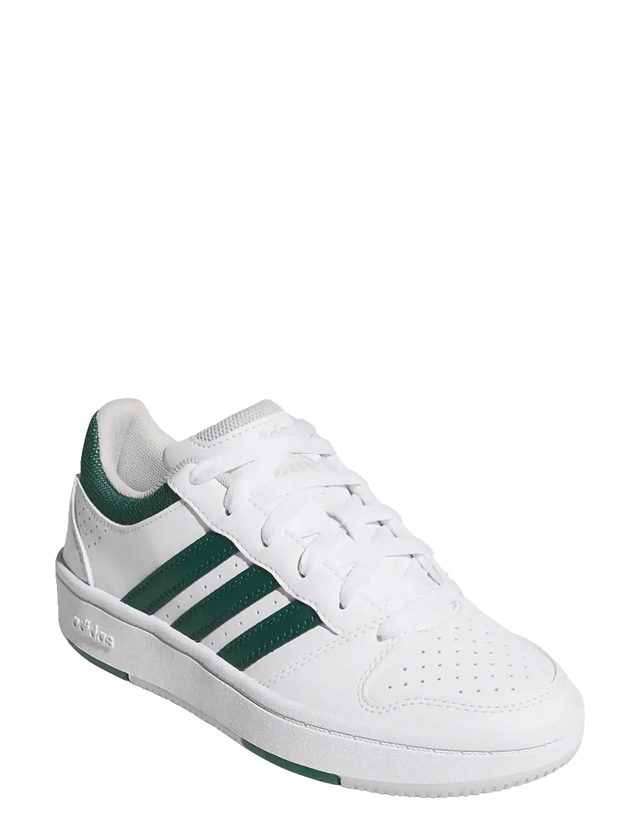 adidas Sportswear - HOOPS CLASSIC J - niedriger schnitt - ftwwht/cgreen/greone - 0