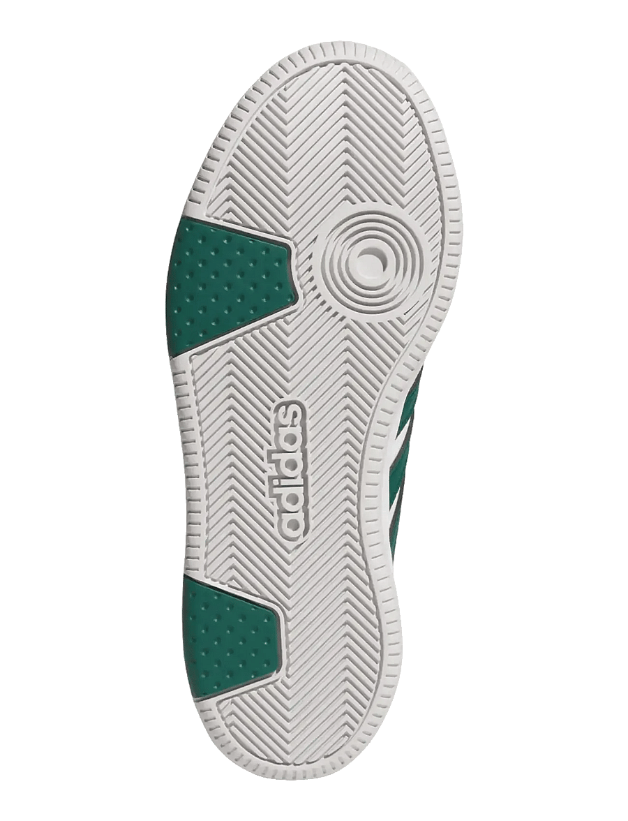 adidas Sportswear - HOOPS CLASSIC J - niedriger schnitt - ftwwht/cgreen/greone - 5