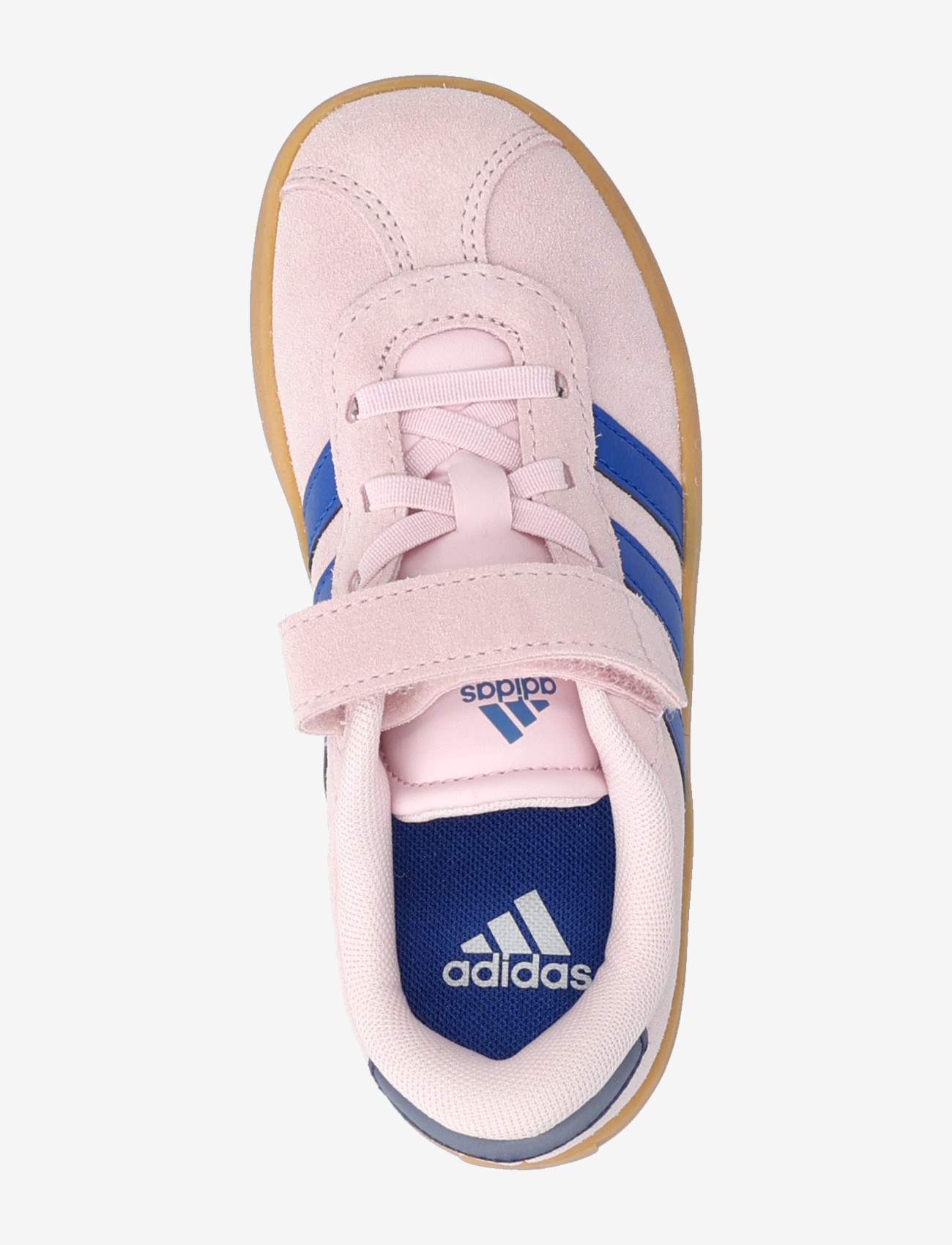 adidas Sportswear - VL COURT 3.0 EL C - låga sneakers - clpink/royblu/gum3 - 3