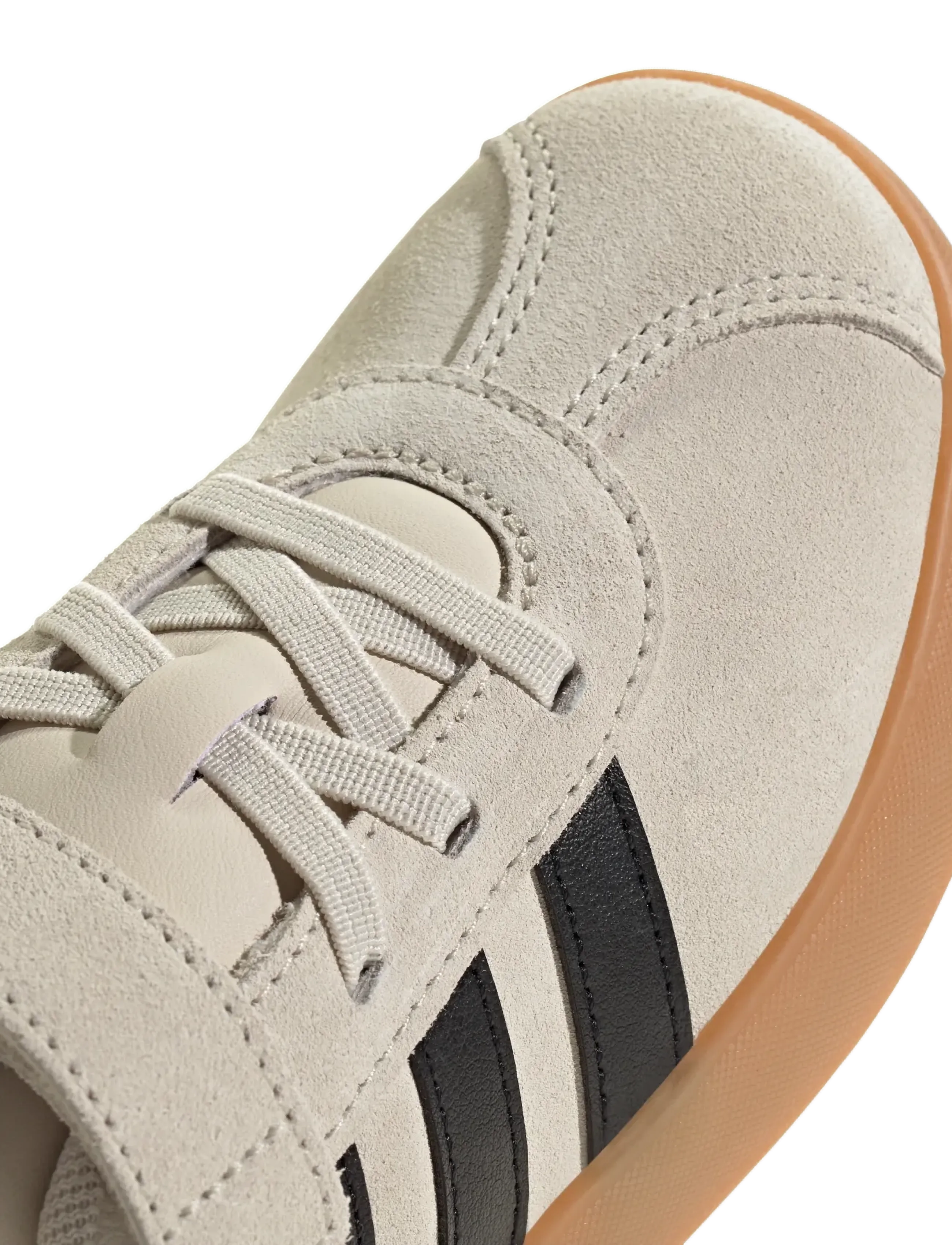adidas Sportswear - VL COURT 3.0 EL C - lave sneakers - alumin/cblack/gum3 - 5