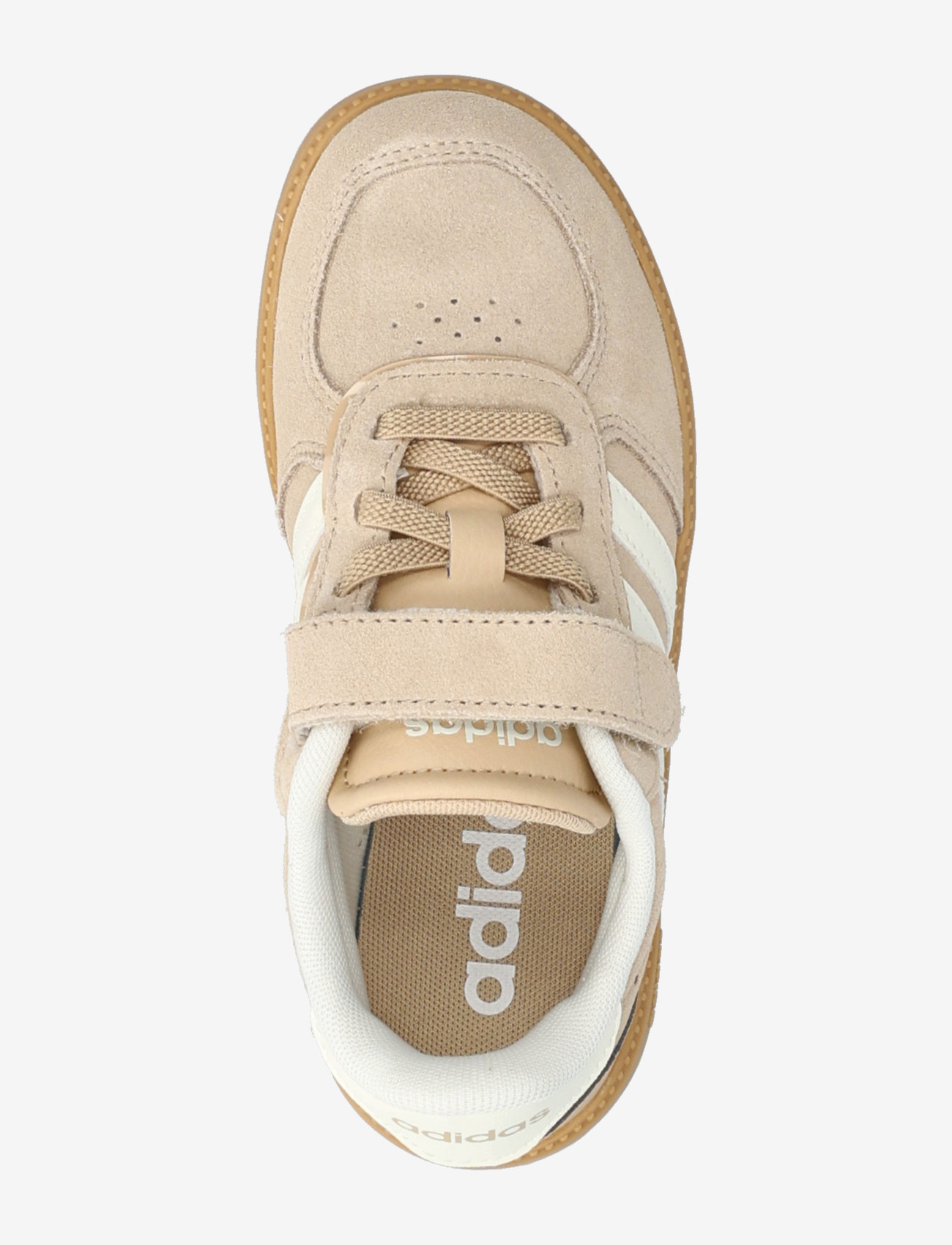adidas Sportswear - BREAKNET SLEEK EL C - låga sneakers - magbei/owhite/gum3 - 3