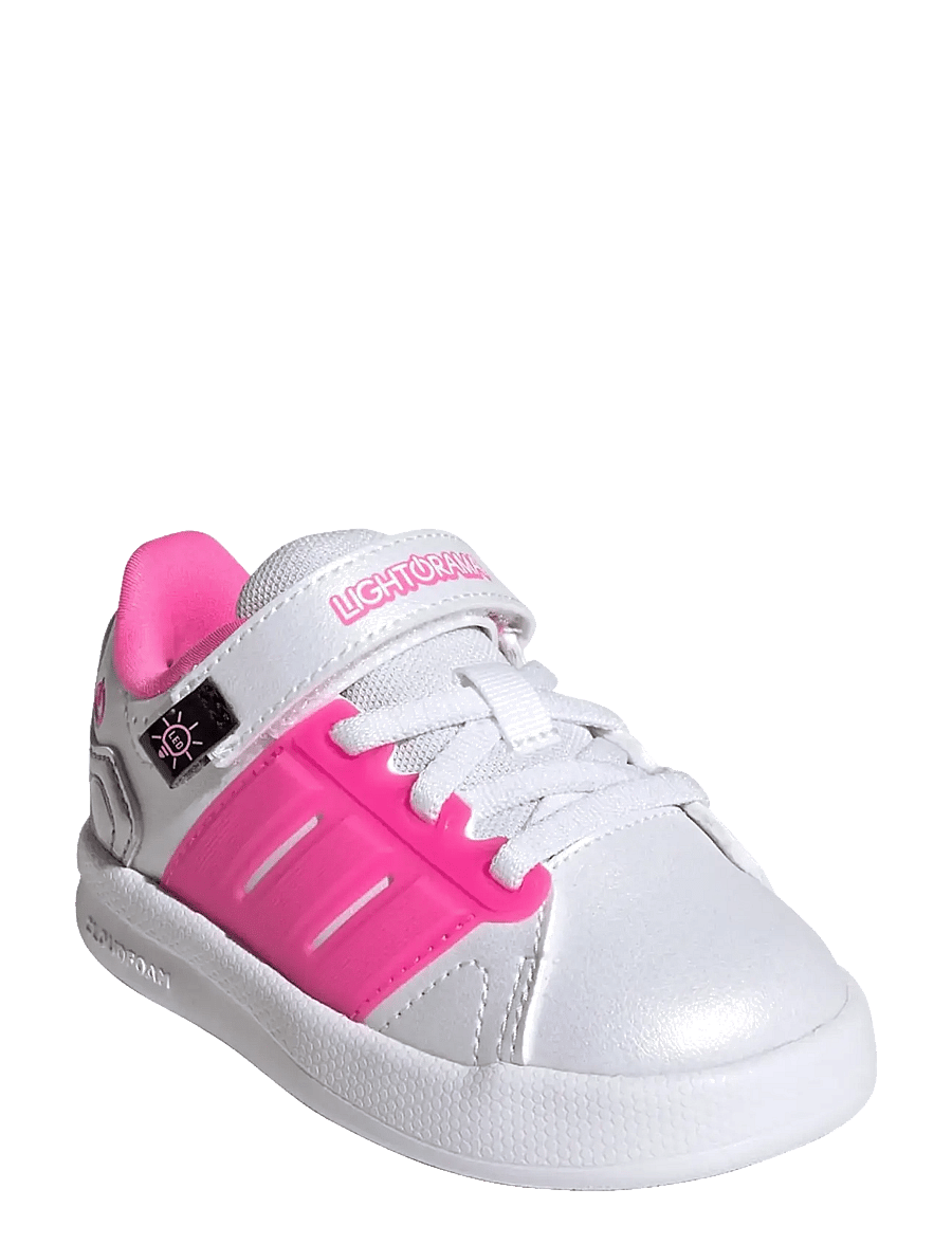 adidas Sportswear - LIGHTORAMA COURT EL I - niedriger schnitt - ftwwht/lucpnk/silvmt - 0