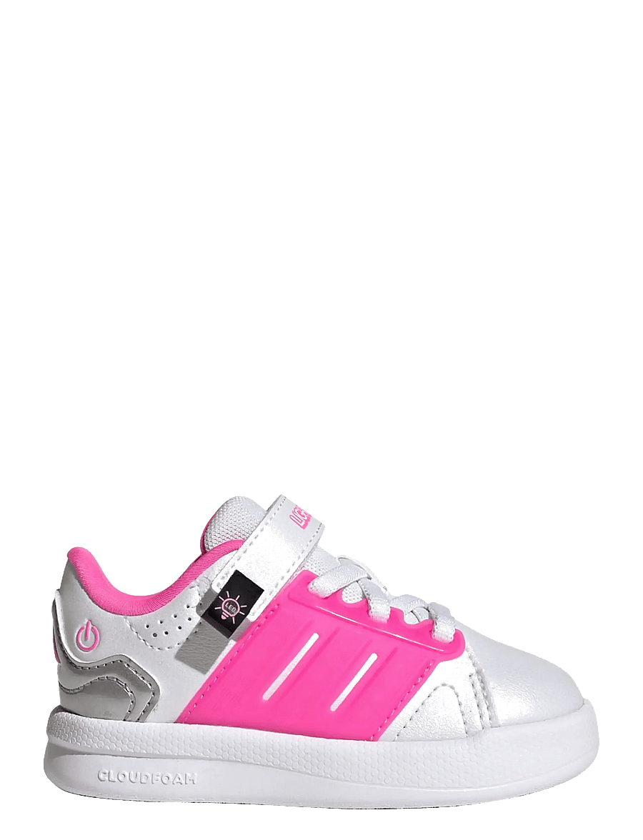adidas Sportswear - LIGHTORAMA COURT EL I - niedriger schnitt - ftwwht/lucpnk/silvmt - 1