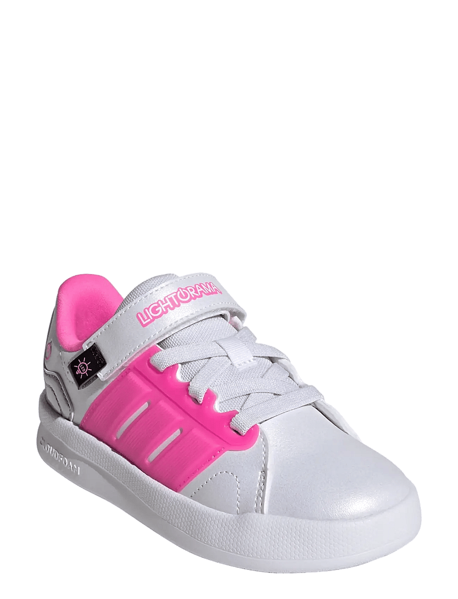 adidas Sportswear - LIGHTORAMA COURT EL C - låga sneakers - ftwwht/lucpnk/silvmt - 2