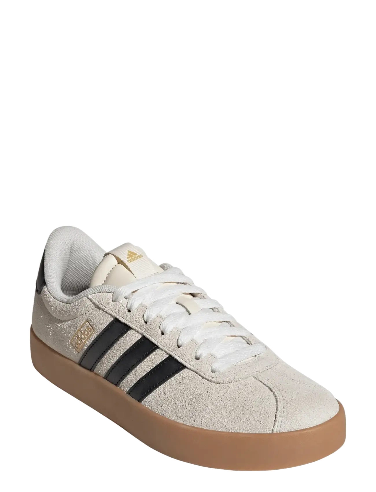 adidas Sportswear VL COURT 3.0 - Apavi - CREWHT/CBLACK/GOLDMT / cream