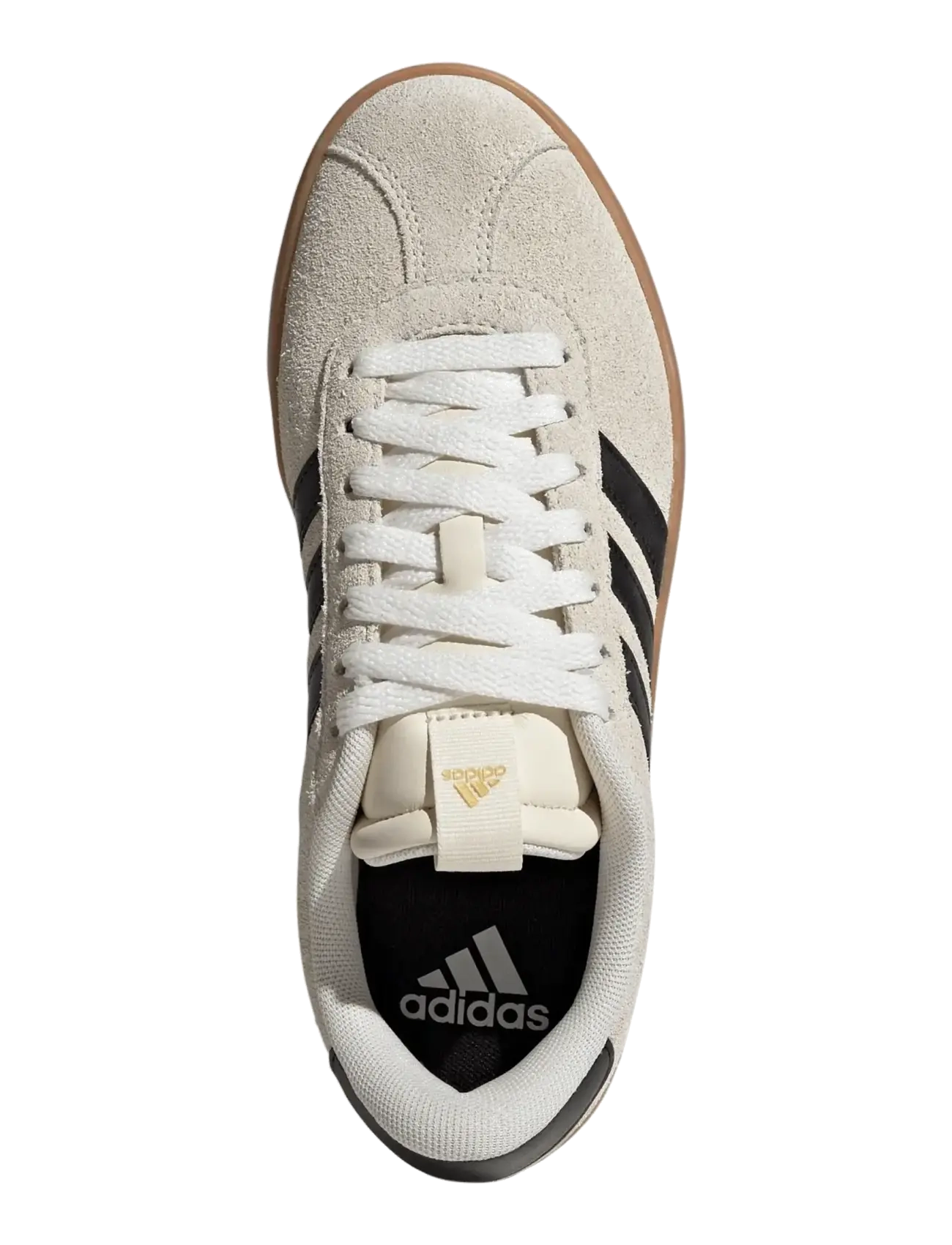 adidas Sportswear - VL COURT 3.0 - baskets basses - crewht/cblack/goldmt - 4