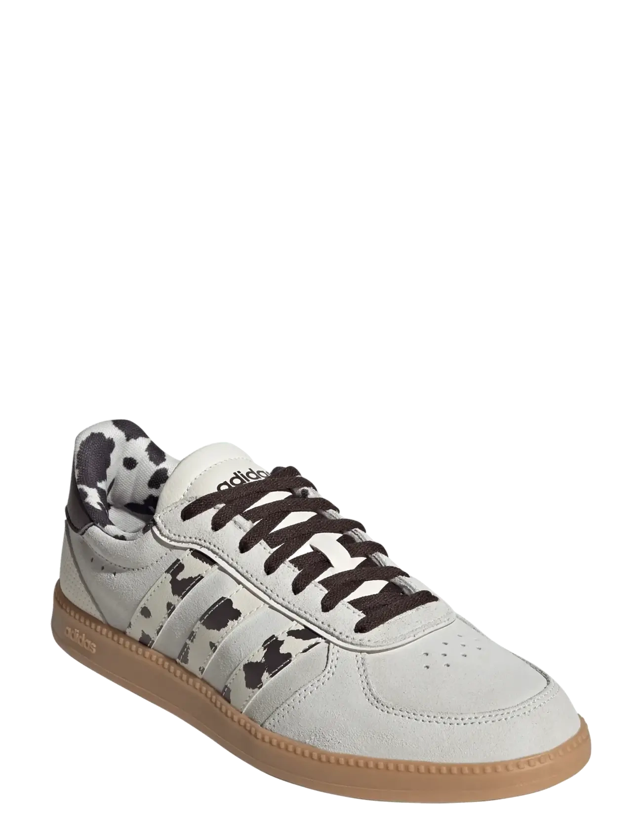 adidas Sportswear BREAKNET SLEEK - Sneakers - OWHITE/OWHITE/DBROWN / beige
