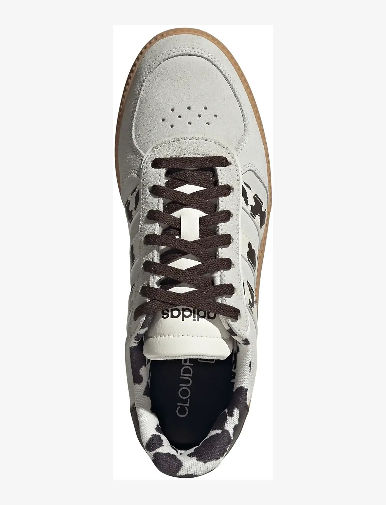 adidas Sportswear - BREAKNET SLEEK - tenisówki - owhite/owhite/dbrown - 4