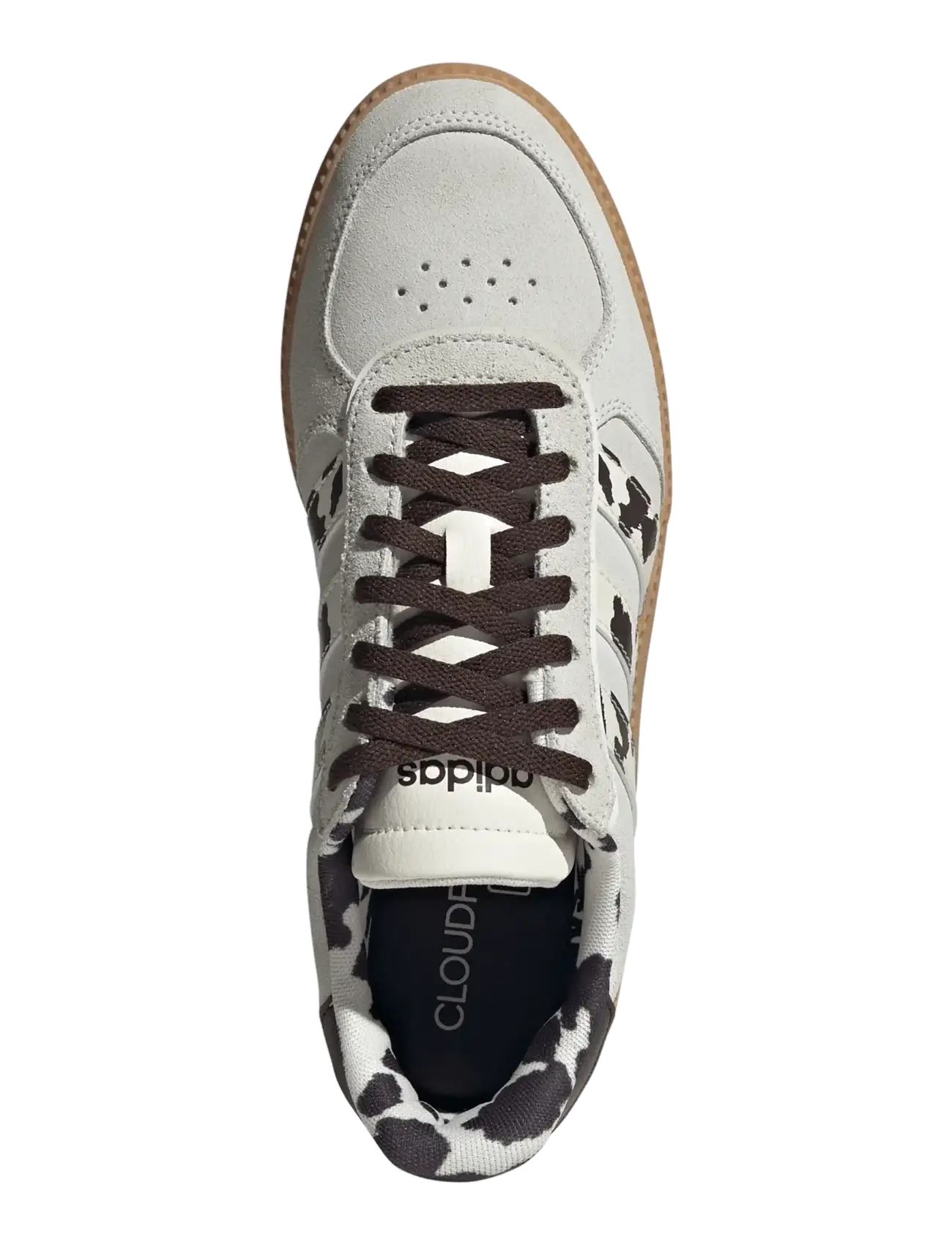 adidas Sportswear - BREAKNET SLEEK - tennised - owhite/owhite/dbrown - 4