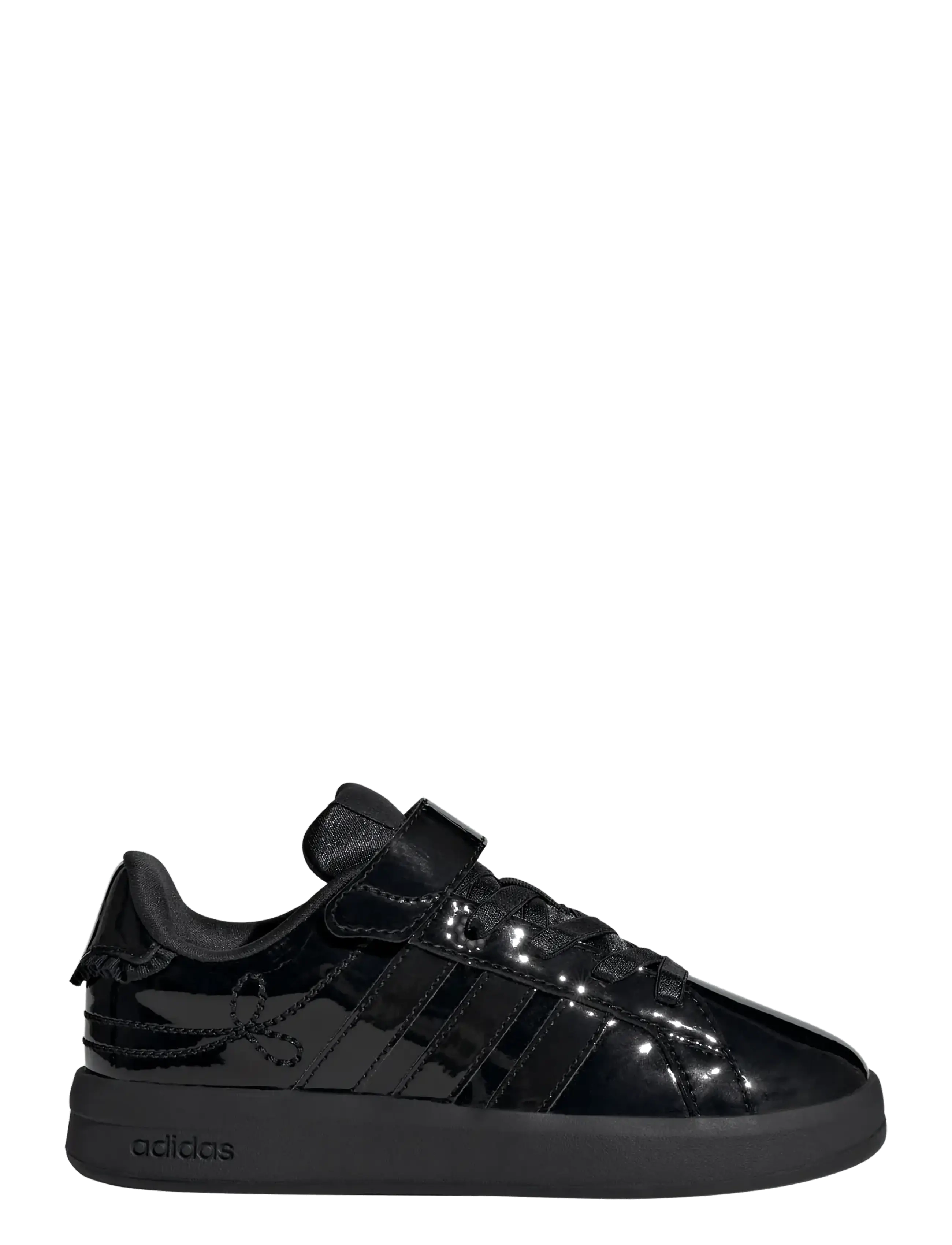adidas Sportswear - GRAND COURT 3.0 GIRLS EL C - niedriger schnitt - cblack/cblack/cblack - 1