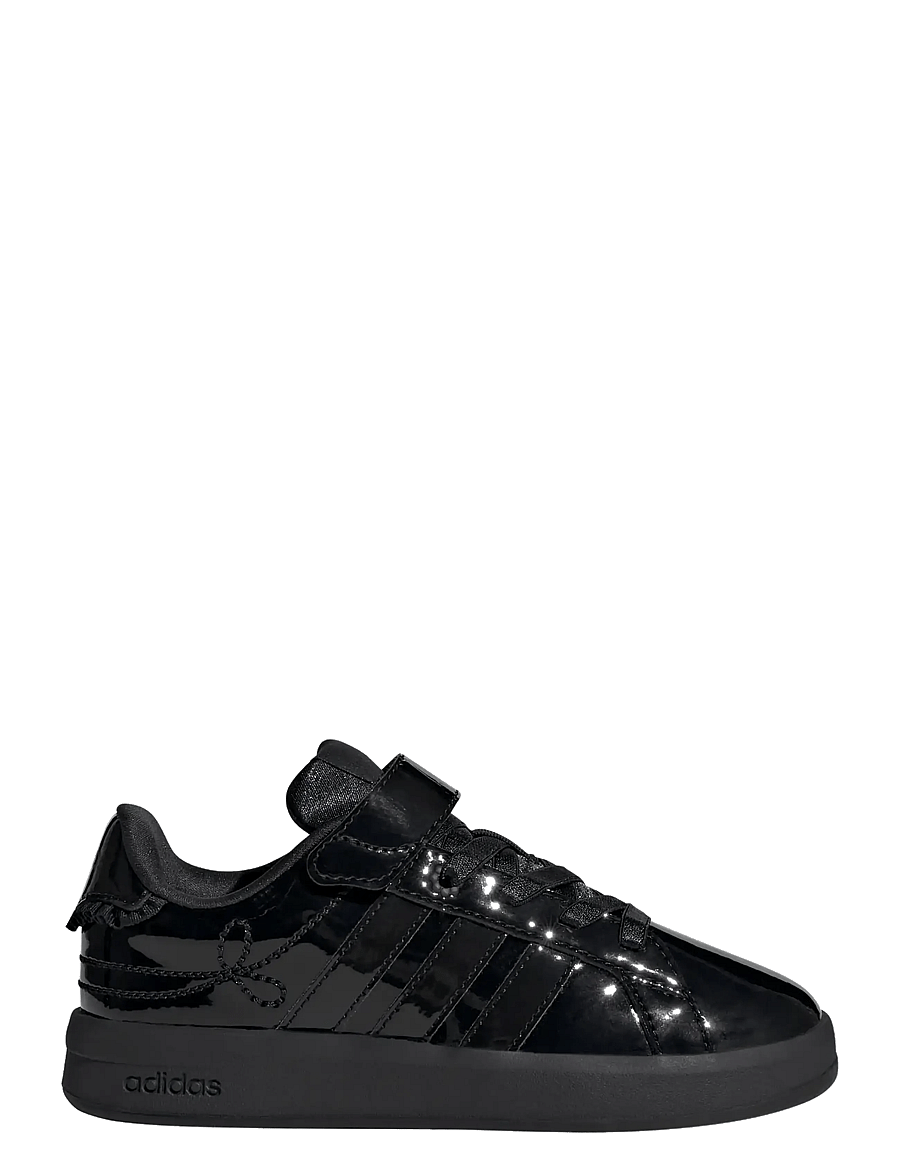 adidas Sportswear - GRAND COURT 3.0 GIRLS EL C - niedriger schnitt - cblack/cblack/cblack - 1