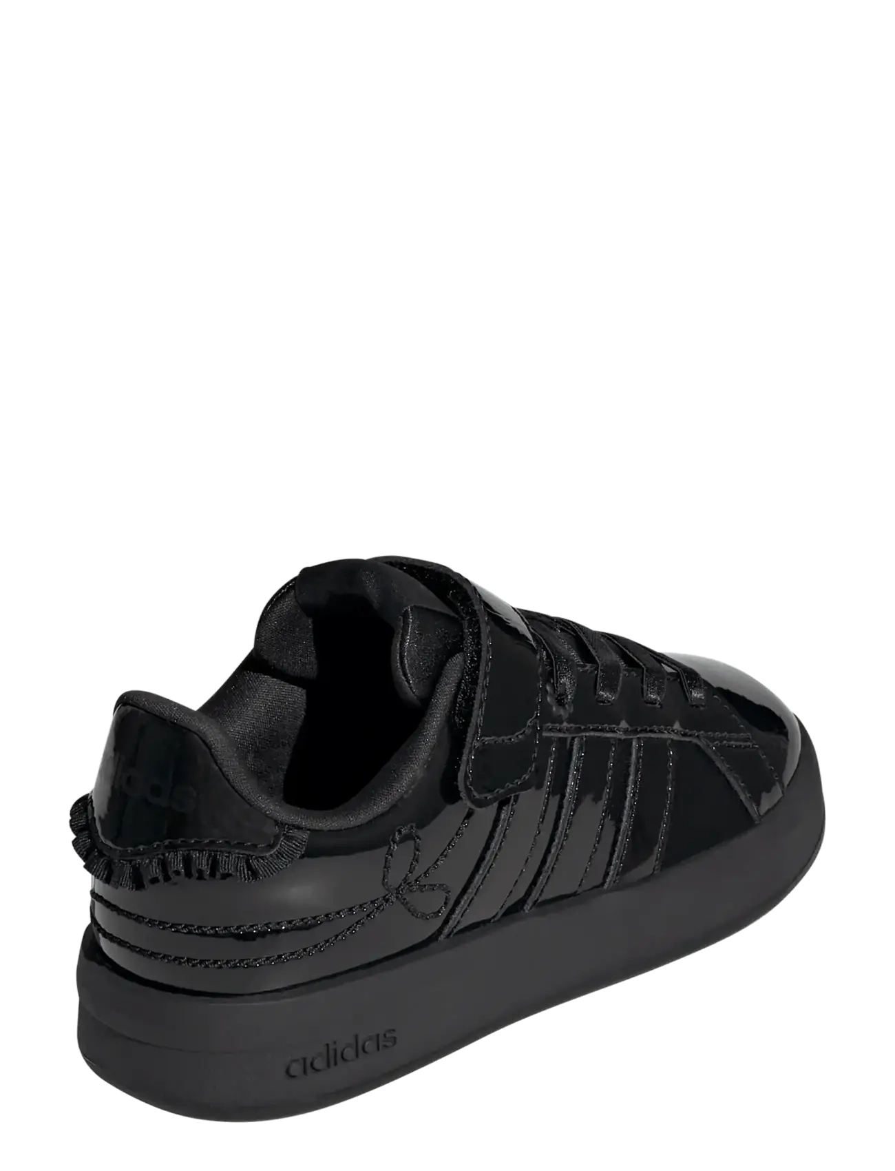 adidas Sportswear - GRAND COURT 3.0 GIRLS EL C - niedriger schnitt - cblack/cblack/cblack - 3
