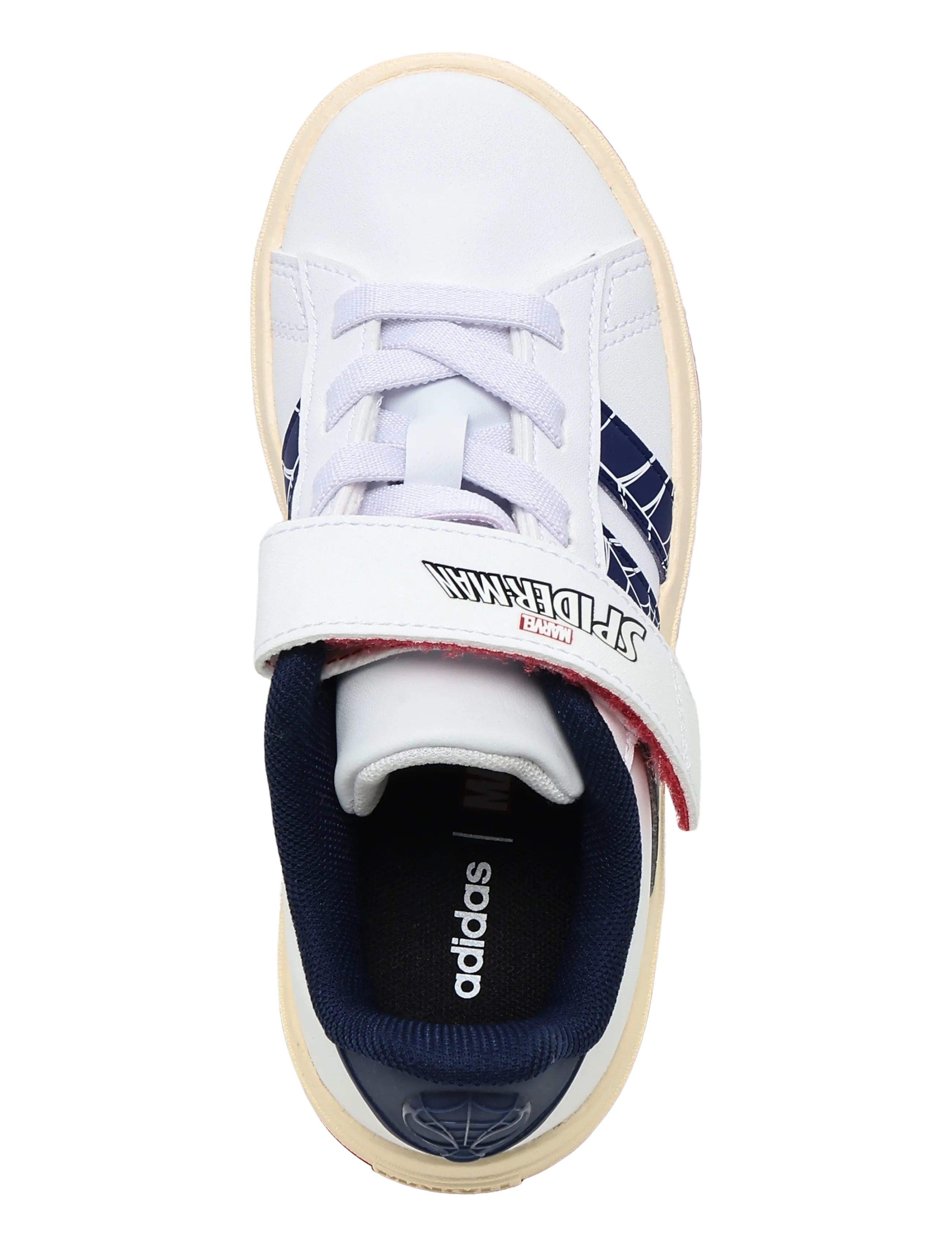 adidas Sportswear - GRAND COURT SPIDER-MAN EL K - low-top sneakers - ftwwht/dkblue/warvan - 4