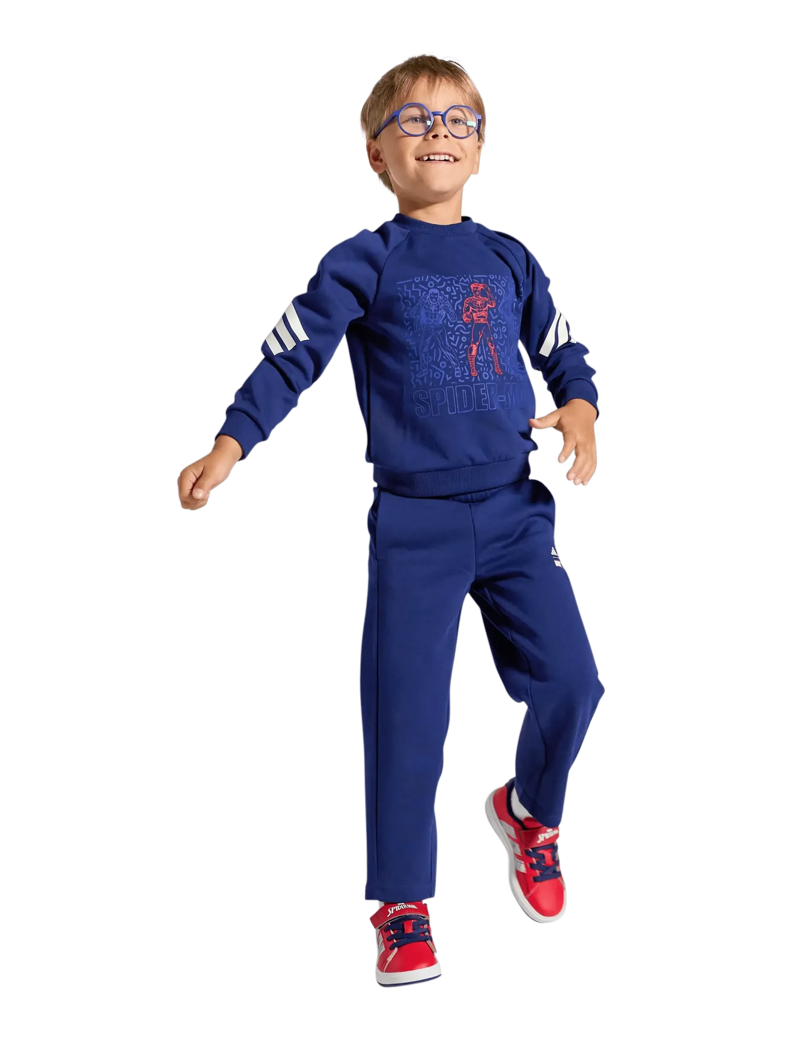 adidas Sportswear - GRAND COURT SPIDER-MAN EL K - lave sneakers - purrub/silvmt/dkblue - 0