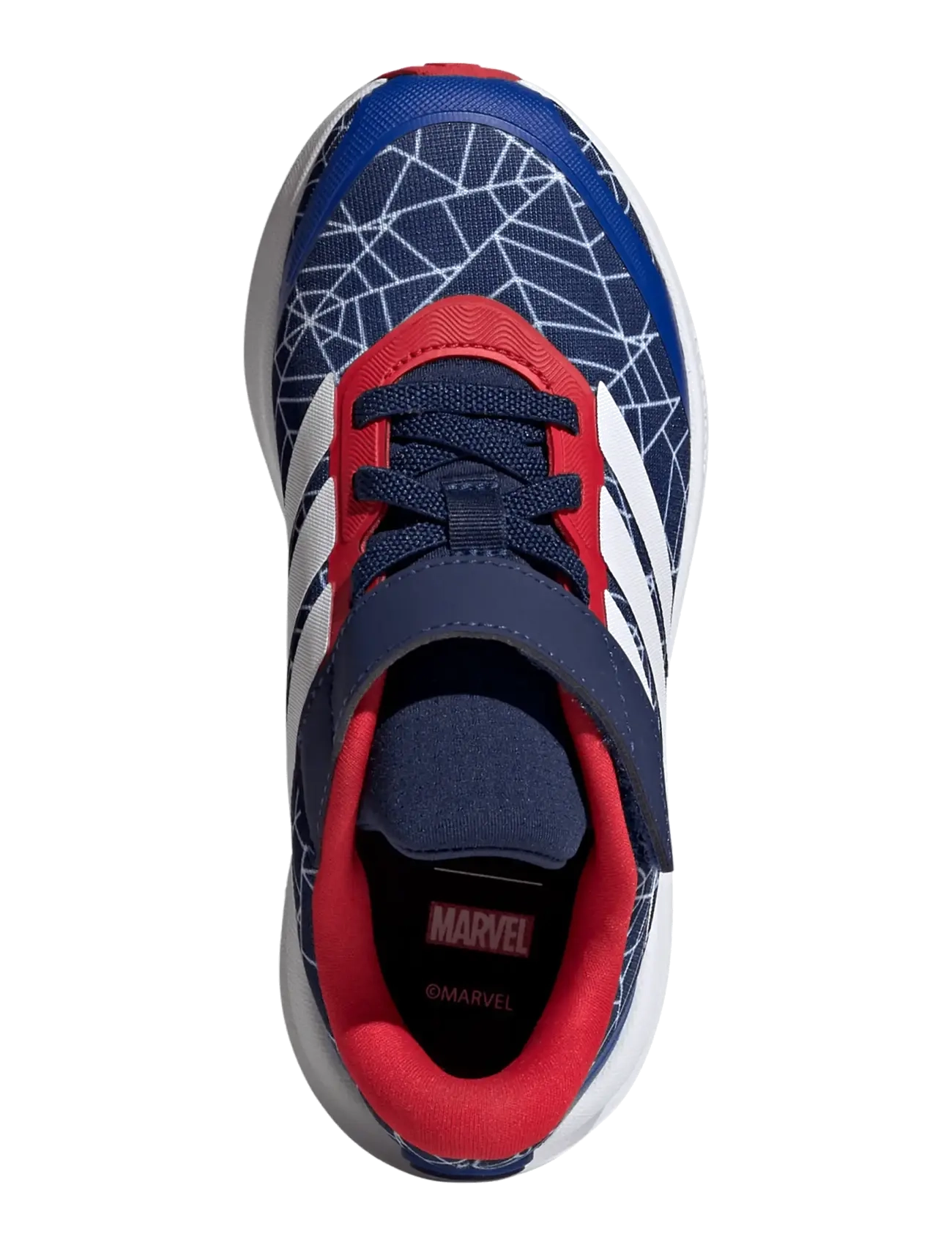 adidas Sportswear - RUNFALCON SPIDER-MAN  EL C - laufschuhe - dkblue/ftwwht/purrub - 4