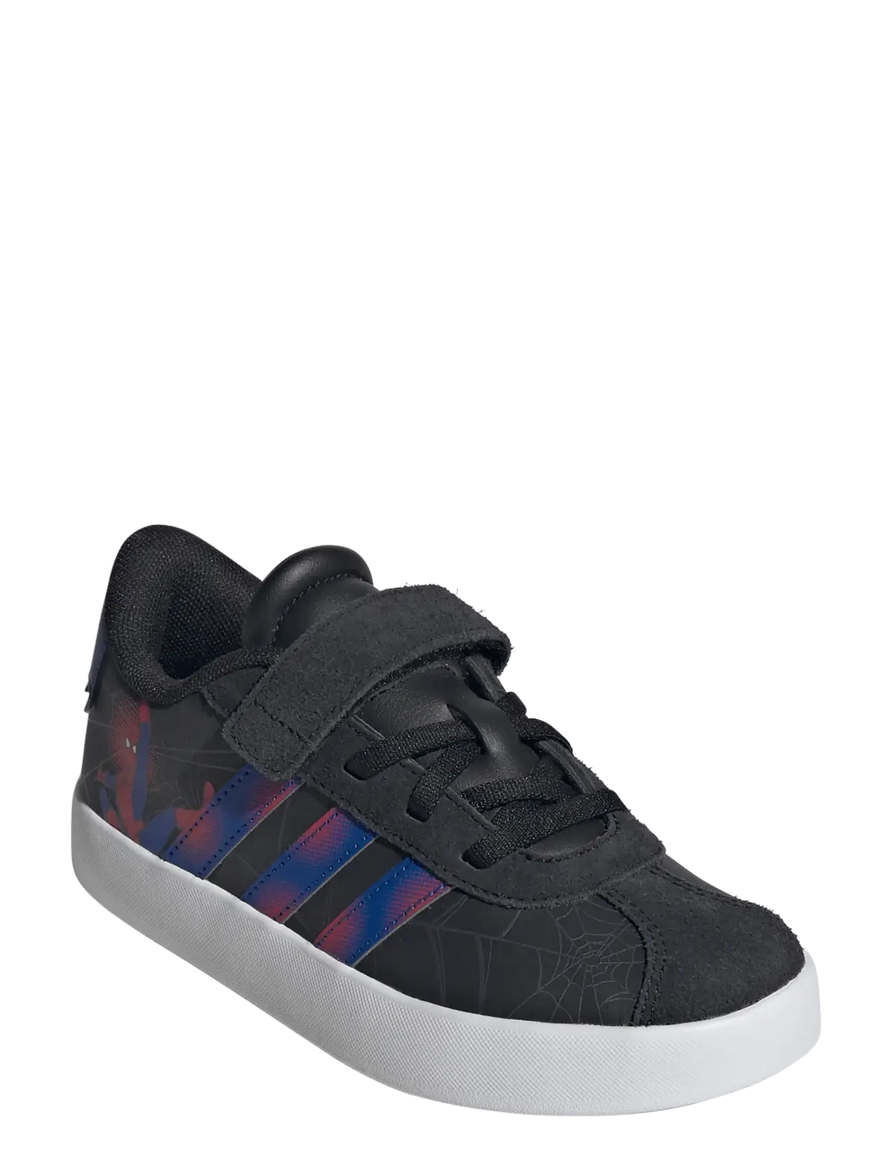 adidas Sportswear VL COURT SPIDER-MAN EL C - Vis alt - CBLACK/ROYBLU/VIOLET / black