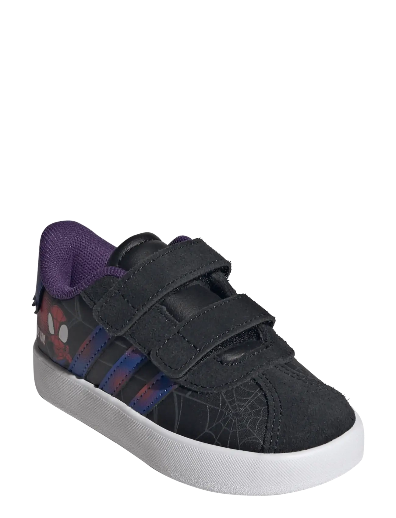 adidas Sportswear VL COURT SPIDER-MAN CF I - Visa allt - CBLACK/ROYBLU/VIOLET / black