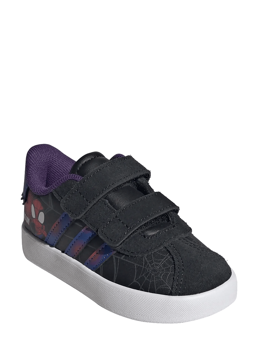 adidas Sportswear - VL COURT SPIDER-MAN CF I - lave sneakers - cblack/royblu/violet - 0