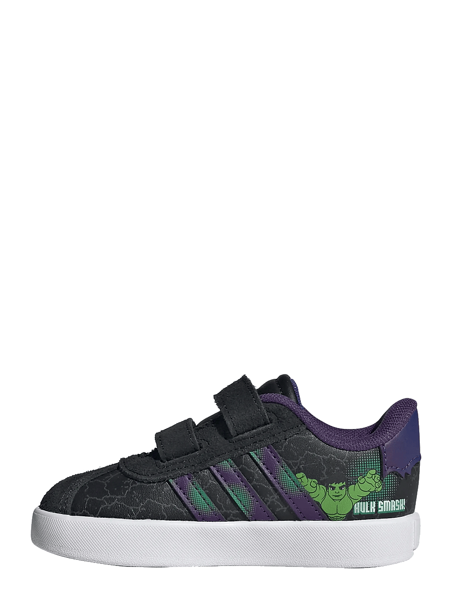 adidas Sportswear - VL COURT SPIDER-MAN CF I - lave sneakers - cblack/royblu/violet - 1