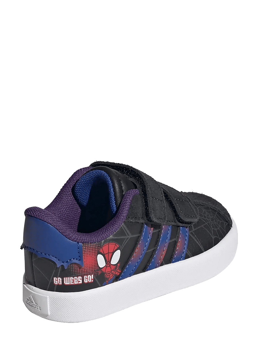 adidas Sportswear - VL COURT SPIDER-MAN CF I - lave sneakers - cblack/royblu/violet - 2