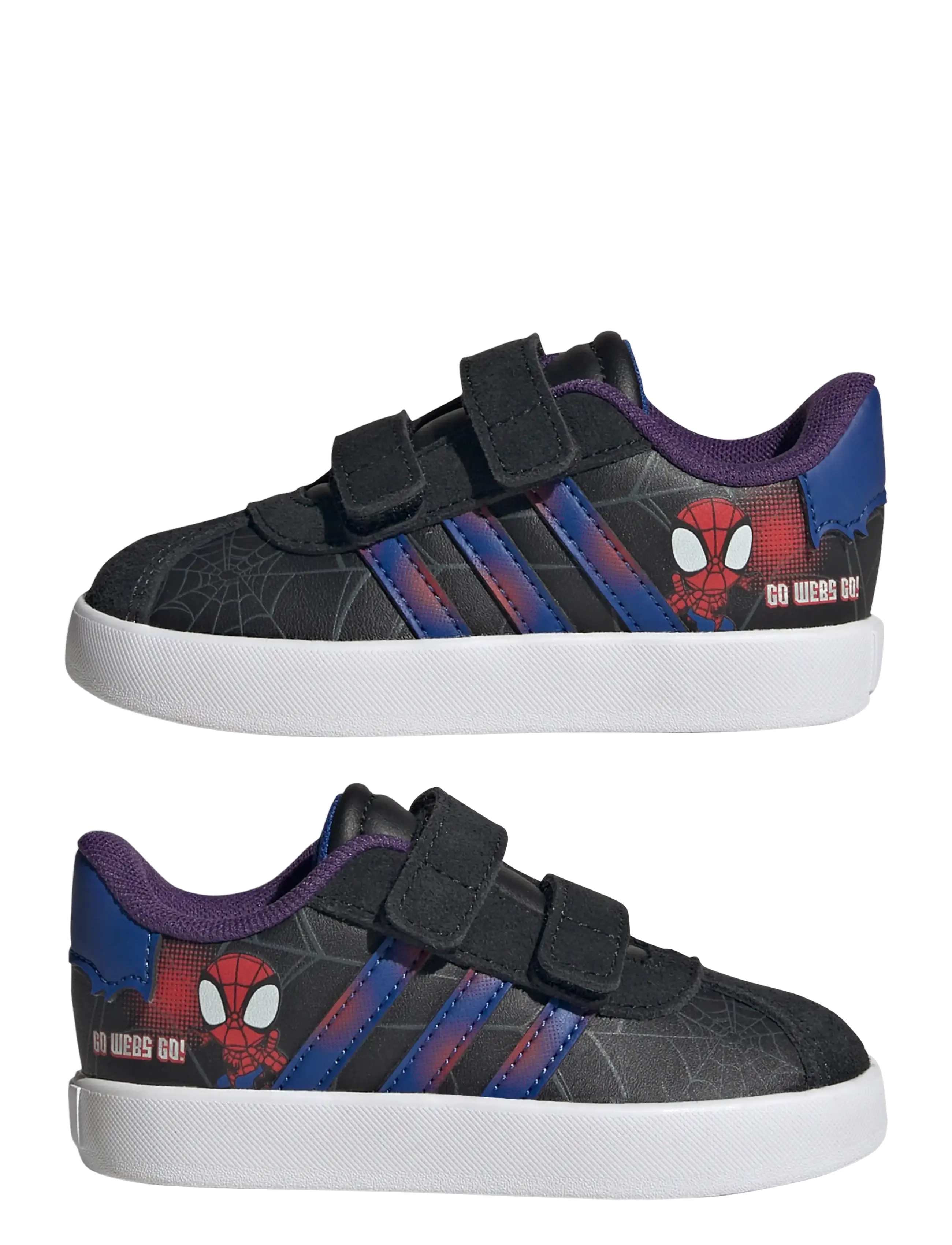 adidas Sportswear - VL COURT SPIDER-MAN CF I - cblack/royblu/violet - 5