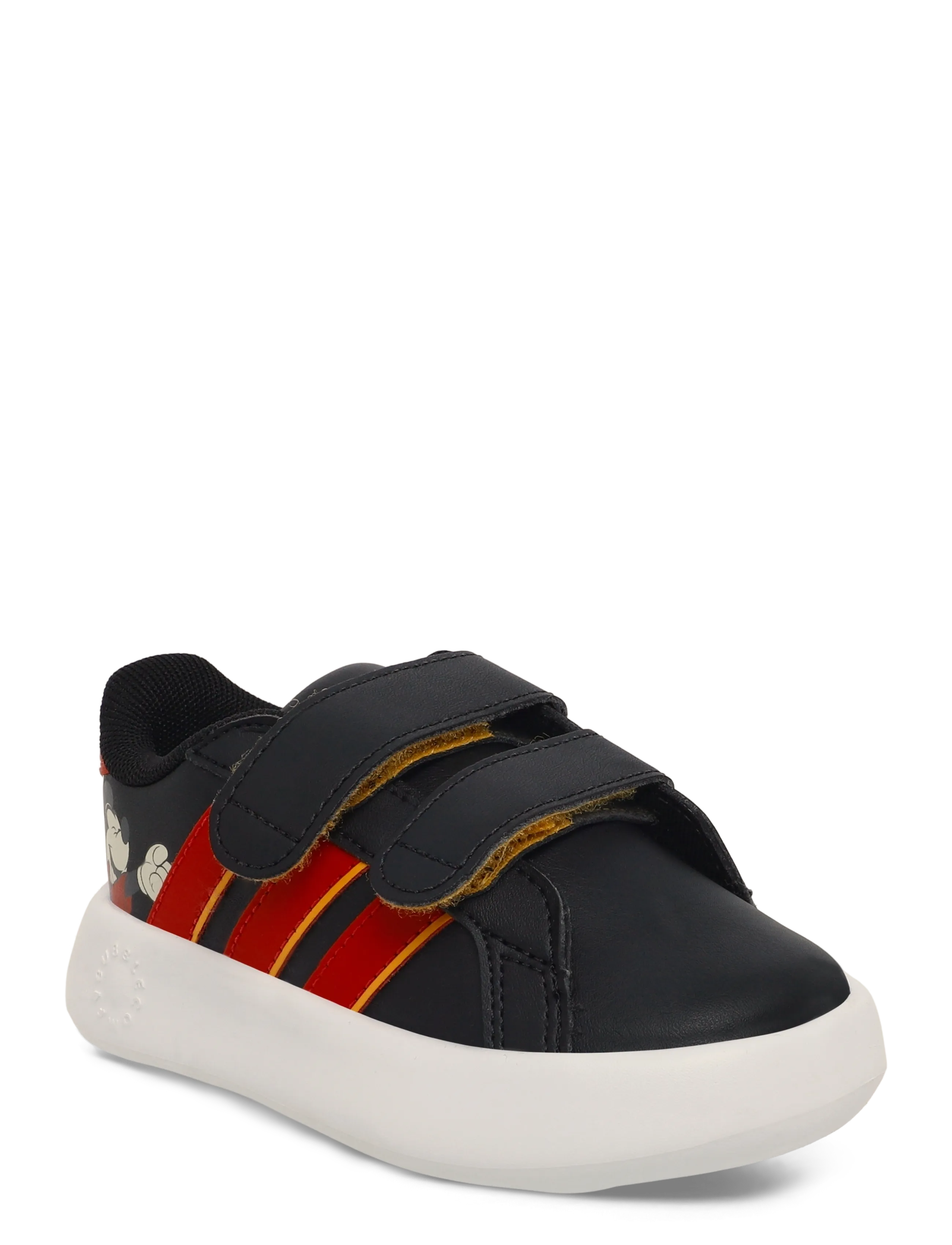 adidas Sportswear GRAND COURT MICKEY CF I - adidas - CBLACK/PURRUB/CREYEL / black