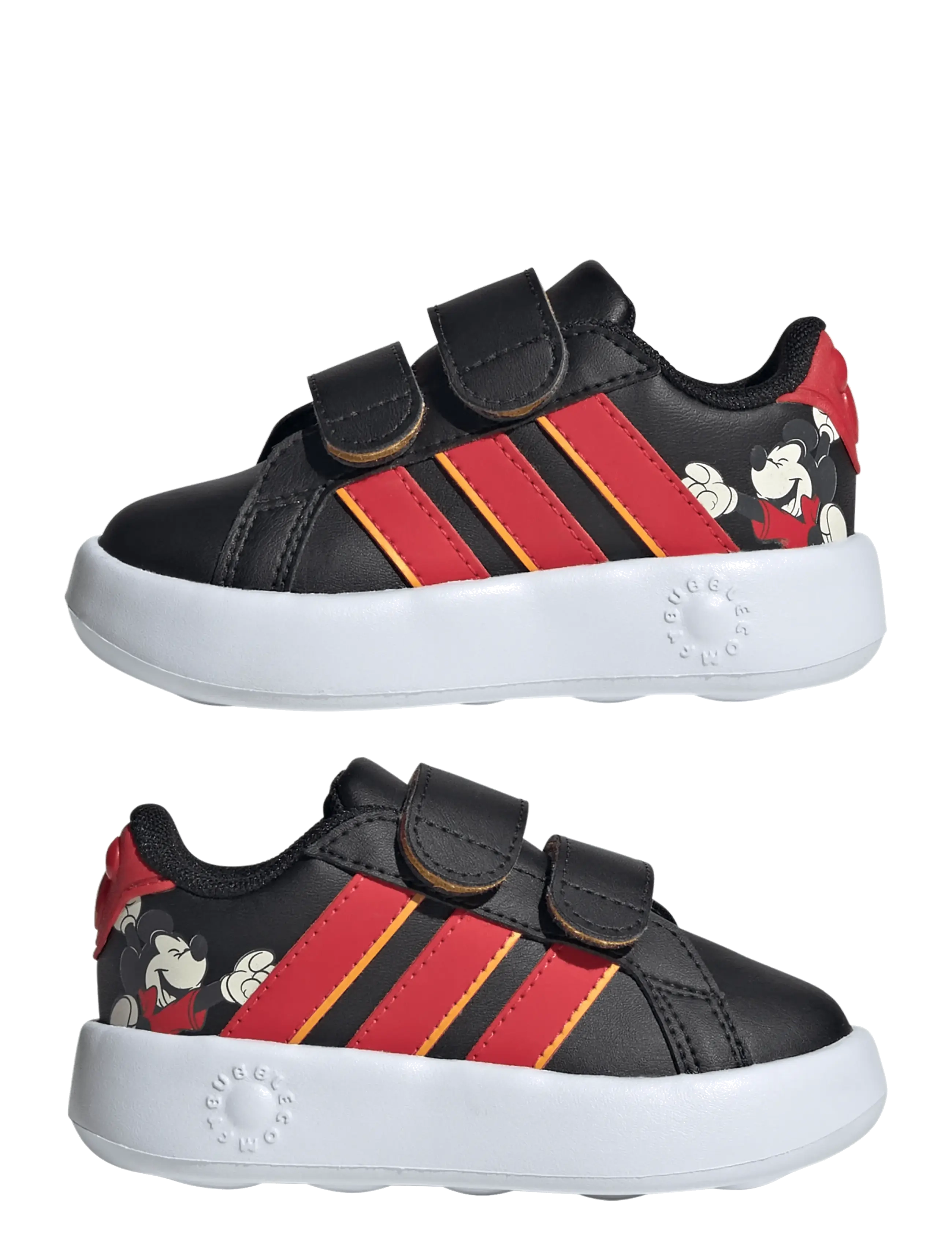 adidas Sportswear - GRAND COURT MICKEY CF I - skór - cblack/purrub/creyel - 5