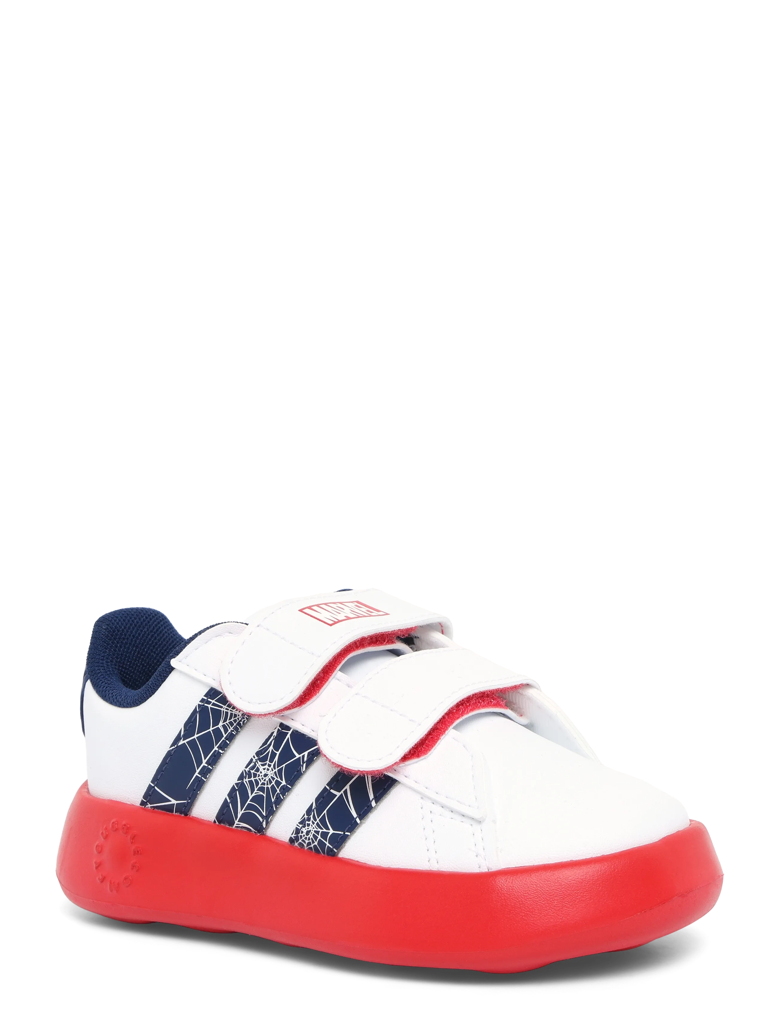 adidas Sportswear GRAND COURT SPIDER-MAN CF I - Shoes - FTWWHT/DKBLUE/PURRUB / white