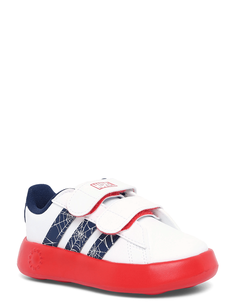adidas Sportswear - GRAND COURT SPIDER-MAN CF I - low-top sneakers - ftwwht/dkblue/purrub - 0