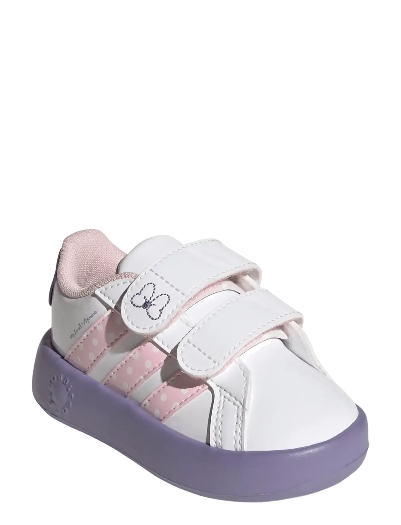 adidas Sportswear GRAND COURT MINNIE CF I - Pakkumised - FTWWHT/CLPINK/MAGLIL / white