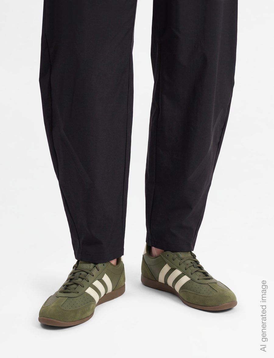 adidas Sportswear - BARREDA LO - lave sneakers - olistr/shabrn/clay - 5
