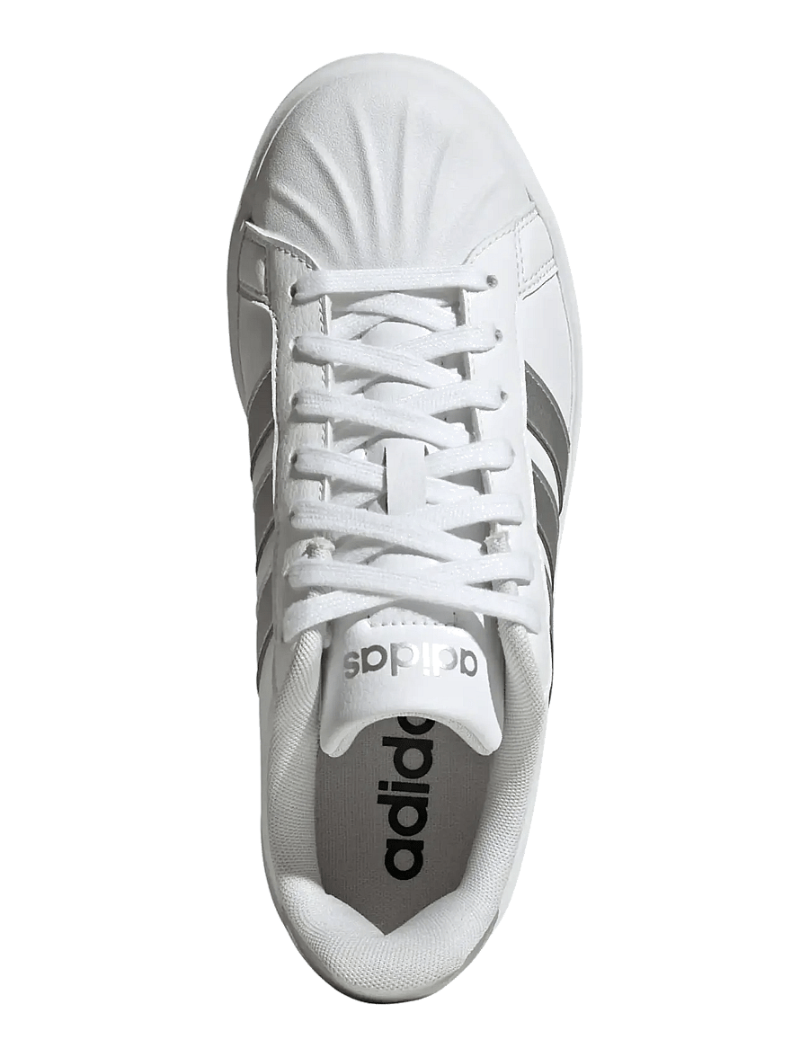 adidas Sportswear - STREETTALK BOLD - lave sneakers - ftwwht/silvmt/cblack - 4