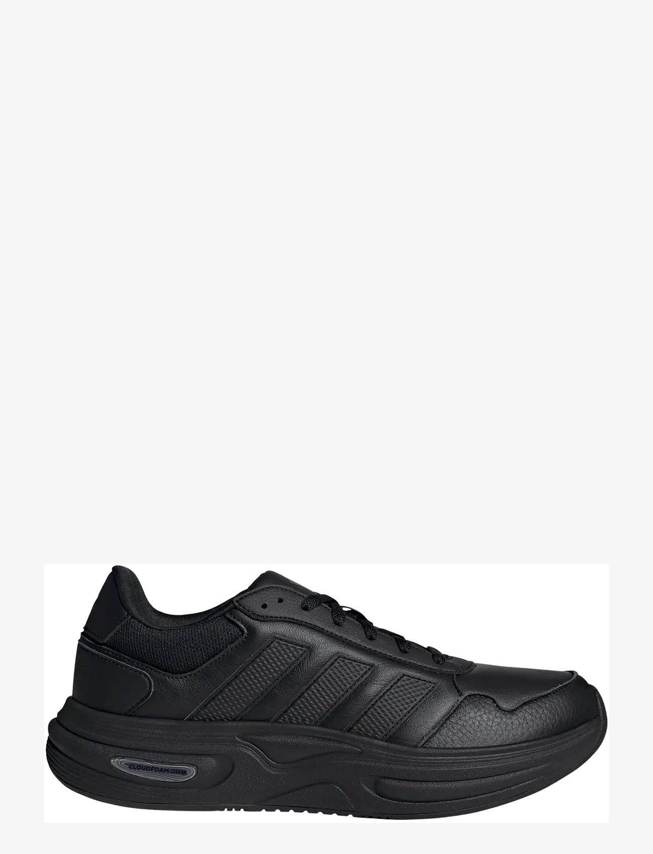 adidas Sportswear - CLOUDFOAM CUXXION - LEATHER - låga sneakers - cblack/cblack/grethr - 1