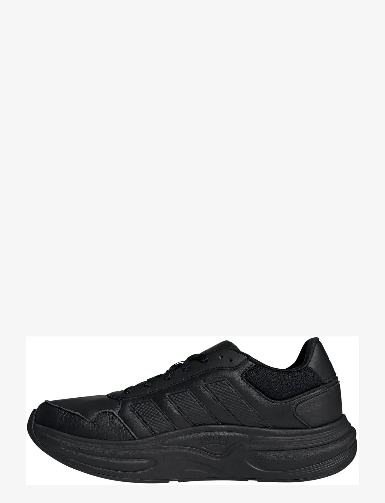 adidas Sportswear - CLOUDFOAM CUXXION - LEATHER - låga sneakers - cblack/cblack/grethr - 2