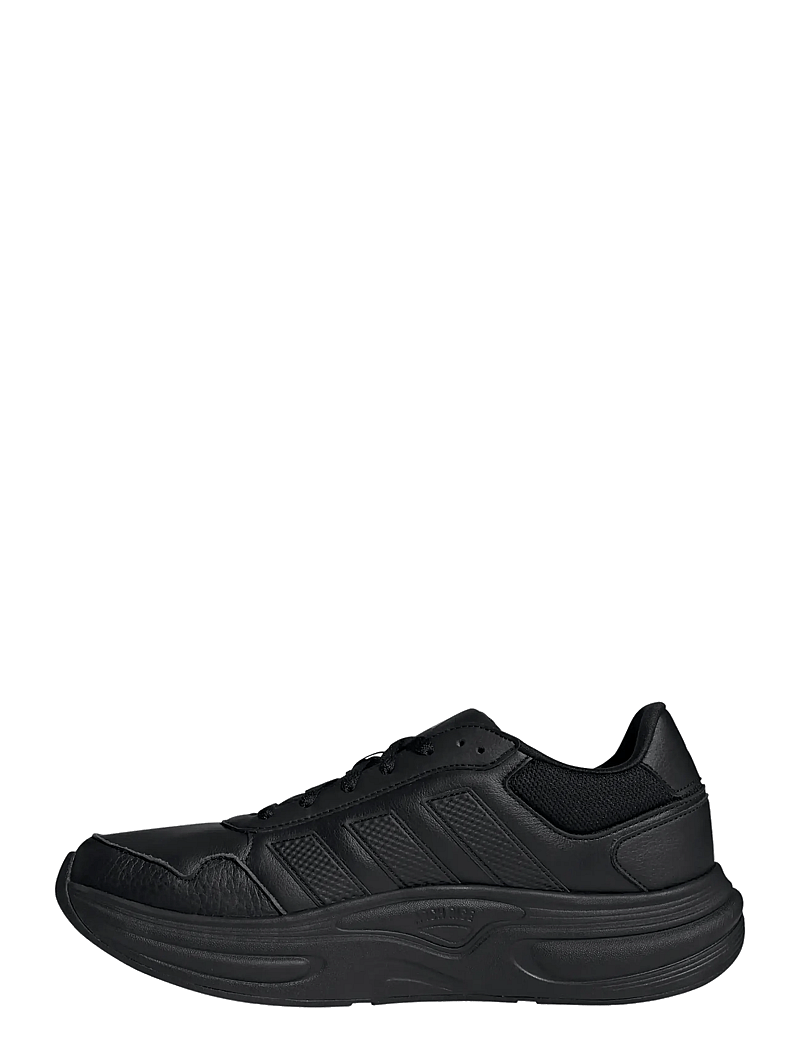 adidas Sportswear - CLOUDFOAM CUXXION - LEATHER - låga sneakers - cblack/cblack/grethr - 2