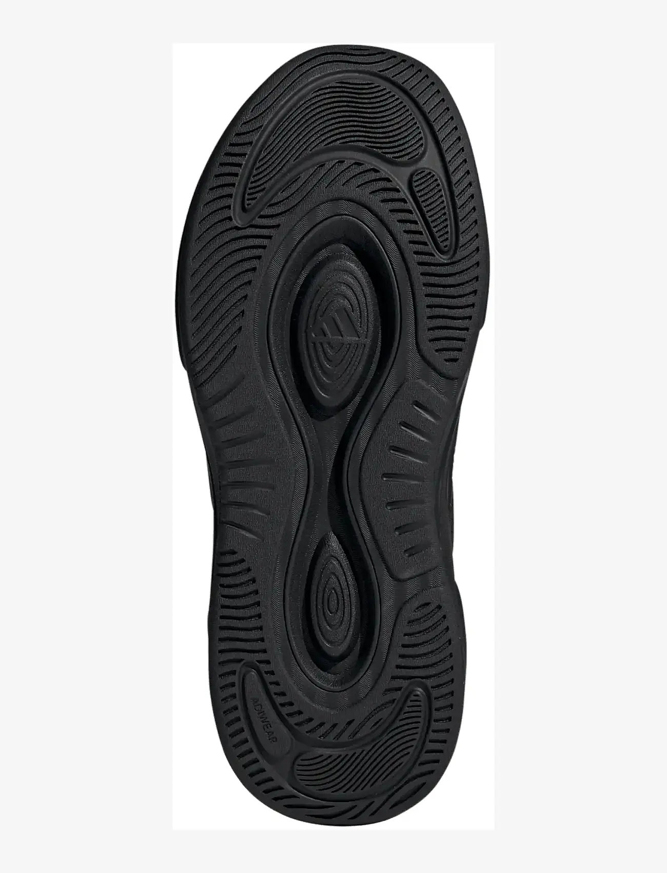 adidas Sportswear - CLOUDFOAM CUXXION - LEATHER - låga sneakers - cblack/cblack/grethr - 5