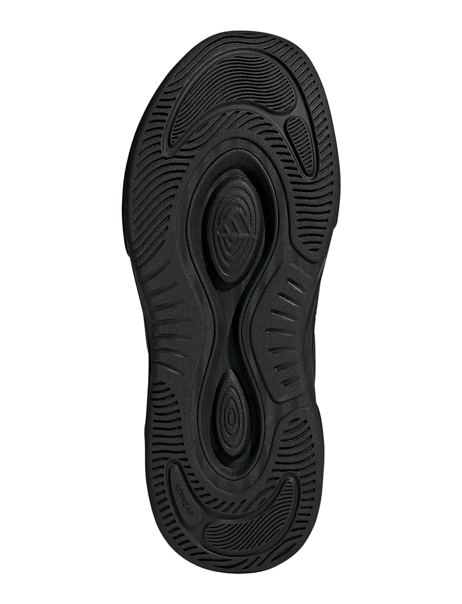 adidas Sportswear - CLOUDFOAM CUXXION - LEATHER - kõrge säärega tossud - cblack/cblack/grethr - 5