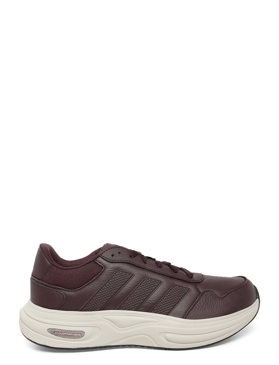 adidas Sportswear - CLOUDFOAM CUXXION - LEATHER - niedriger schnitt - shabrn/shabrn/alumin - 2