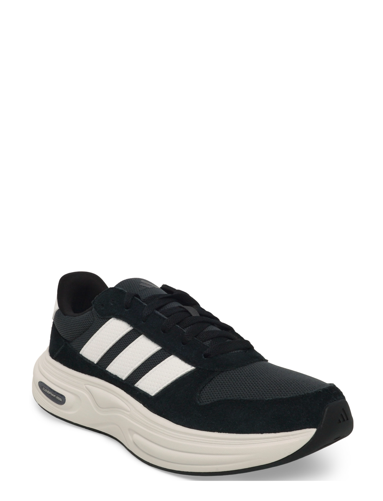 adidas Sportswear CLOUDFOAM CUXXION - 80S - Tossud - CARBON/FTWWHT/CBLACK / black