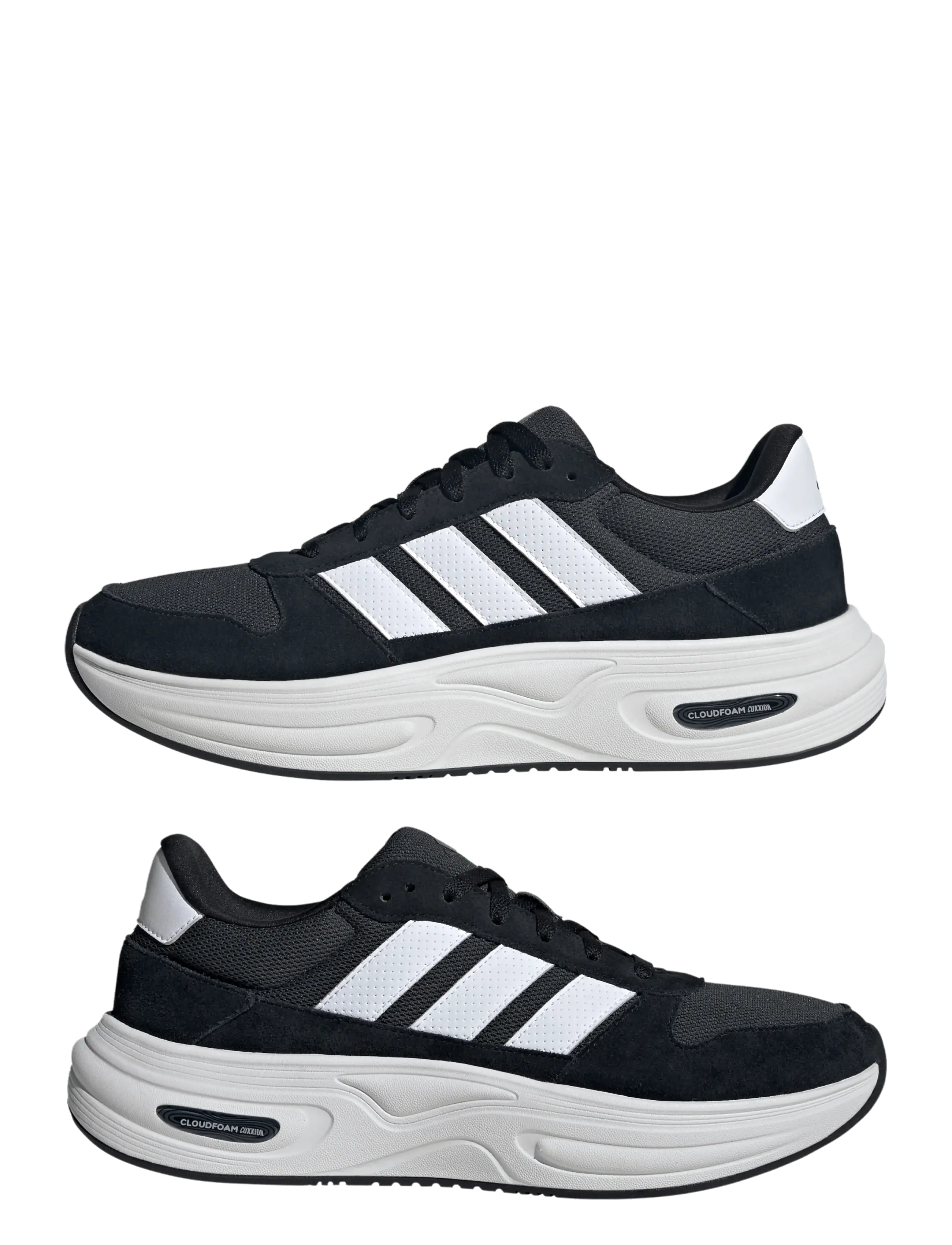 adidas Sportswear - CLOUDFOAM CUXXION - 80S - låga sneakers - carbon/ftwwht/cblack - 4