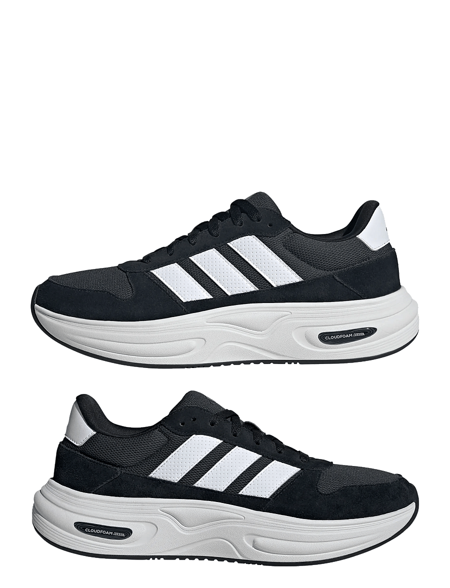 adidas Sportswear - CLOUDFOAM CUXXION - 80S - låga sneakers - carbon/ftwwht/cblack - 4