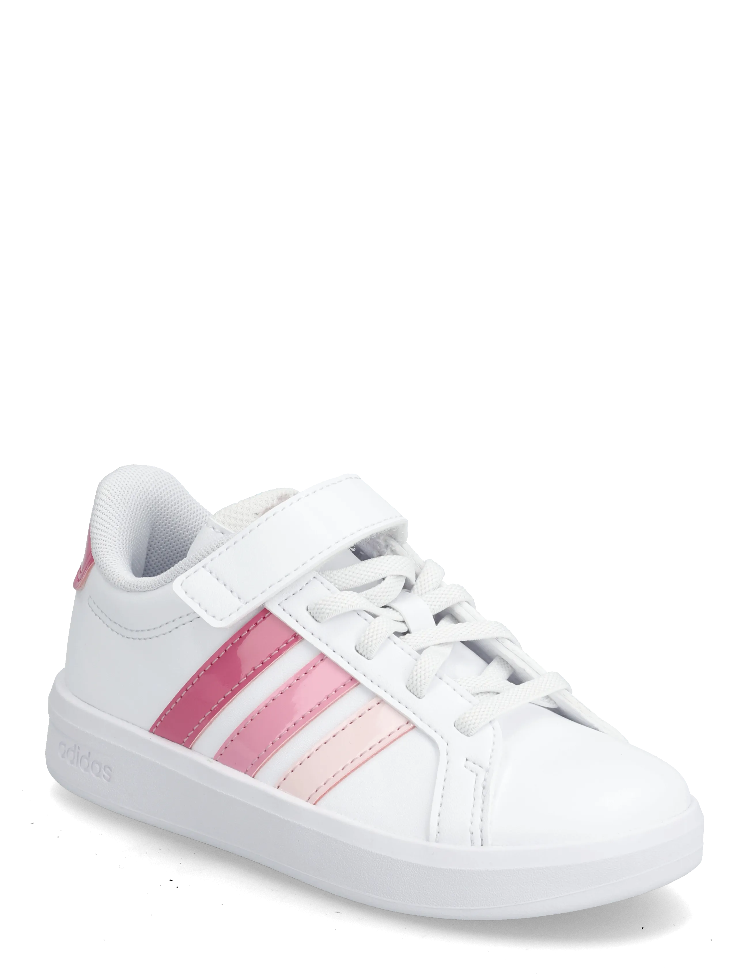 adidas Sportswear GRAND COURT 3.0 EL C - adidas - FTWWHT/PNKFUS/BLIPNK / white
