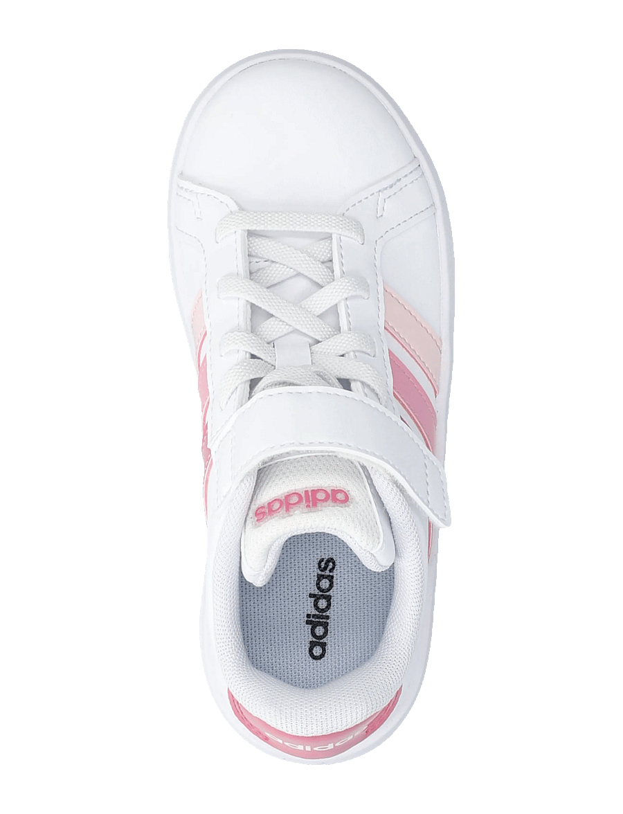 adidas Sportswear - GRAND COURT 3.0 EL C - niedriger schnitt - ftwwht/pnkfus/blipnk - 3