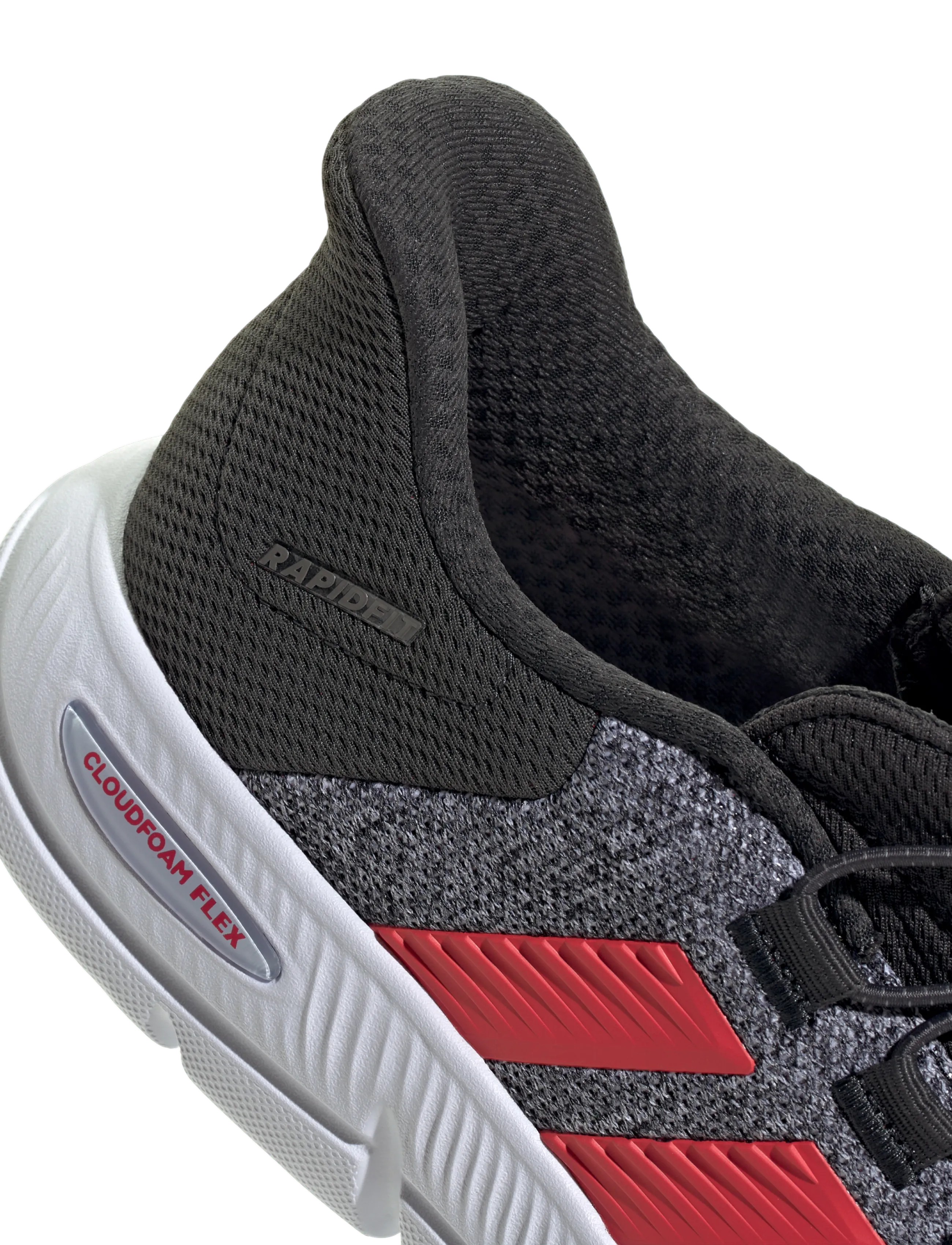 adidas Sportswear - CLOUDFOAM FLEX - RAPIDFIT - low tops - cblack/purrub/carbon - 3