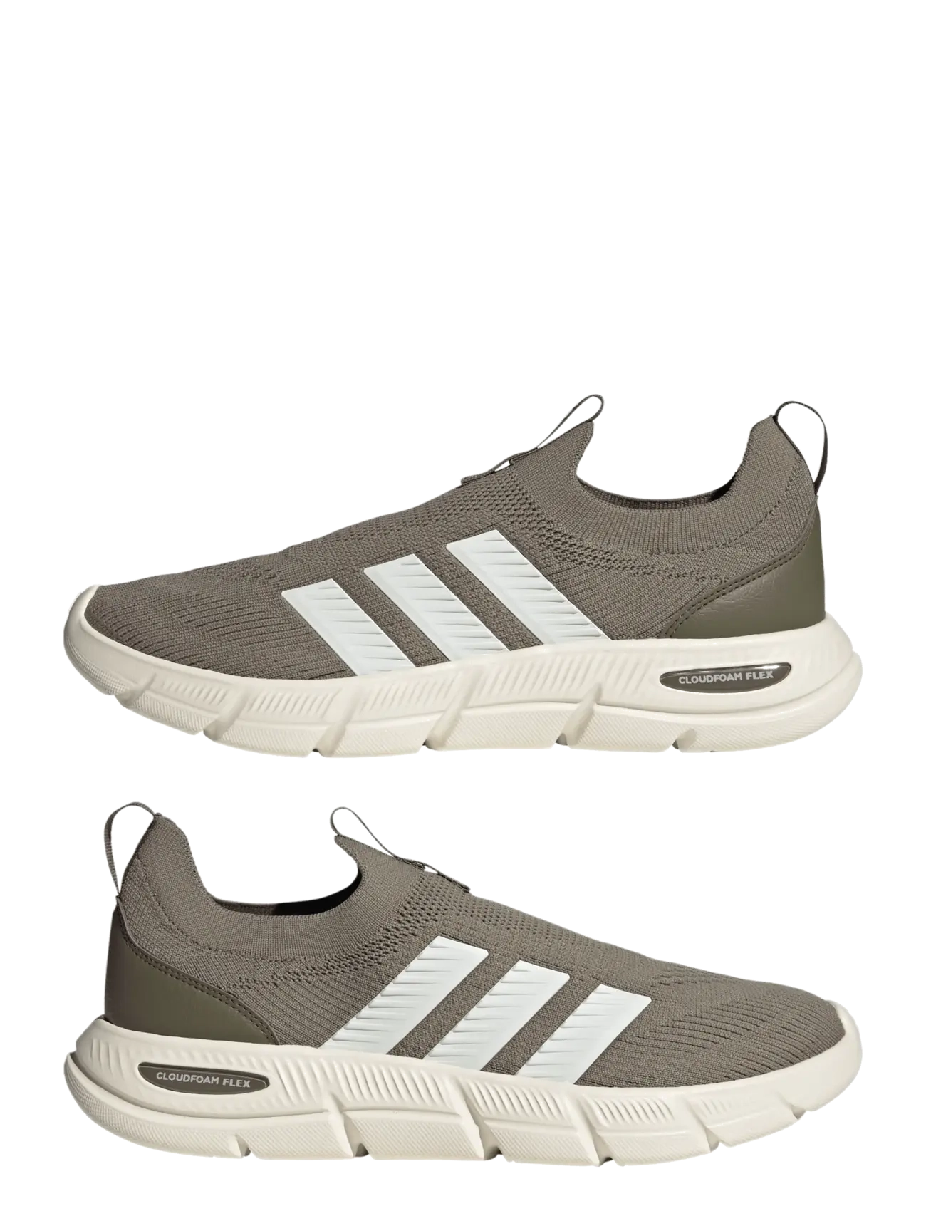 adidas Sportswear - CLOUDFOAM FLEX - SOCK - slip-on tossud - clay/owhite/olistr - 4