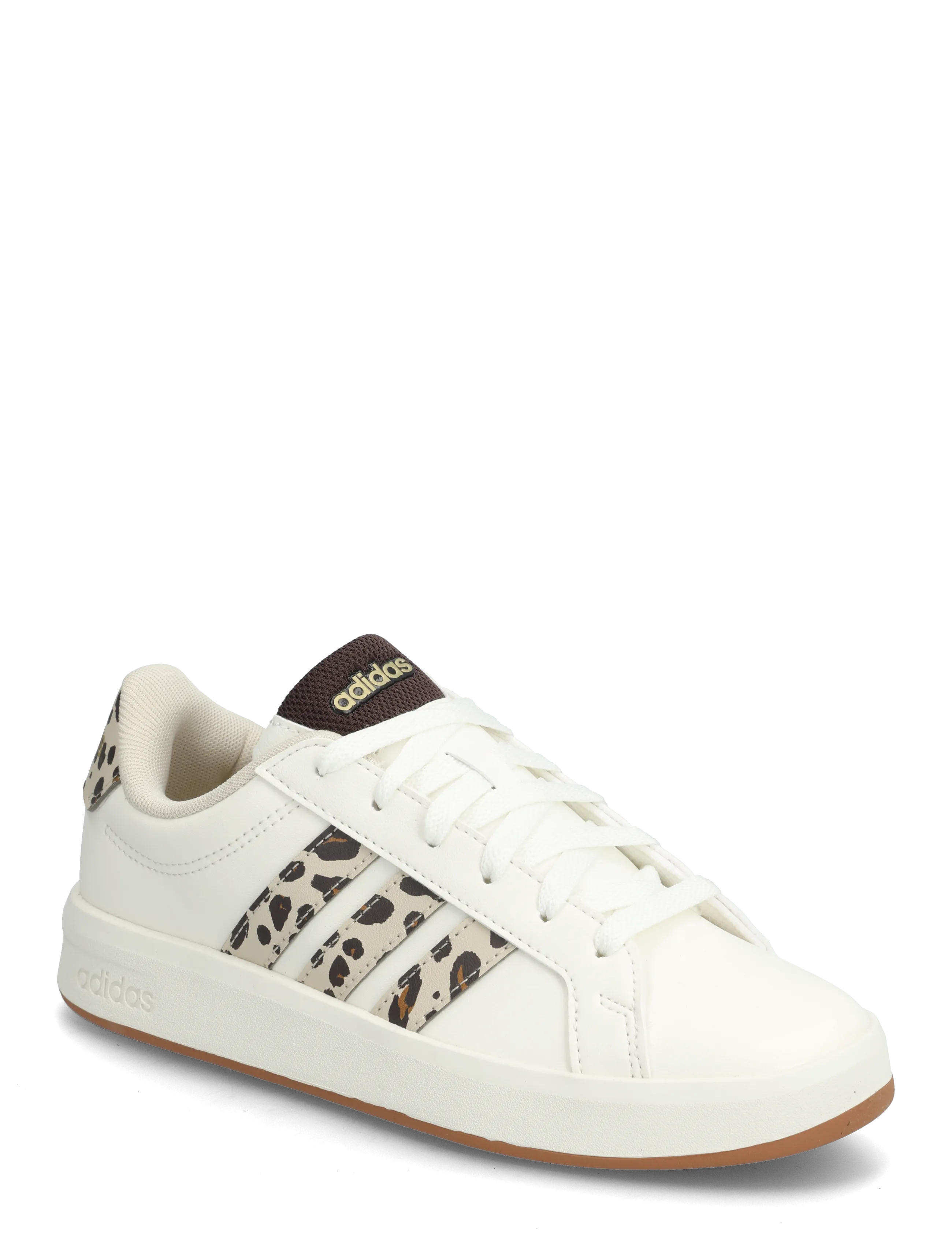 adidas Sportswear GRAND COURT 3.0 J - Lave sneakers - CWHITE/CRLI/AUCO / white